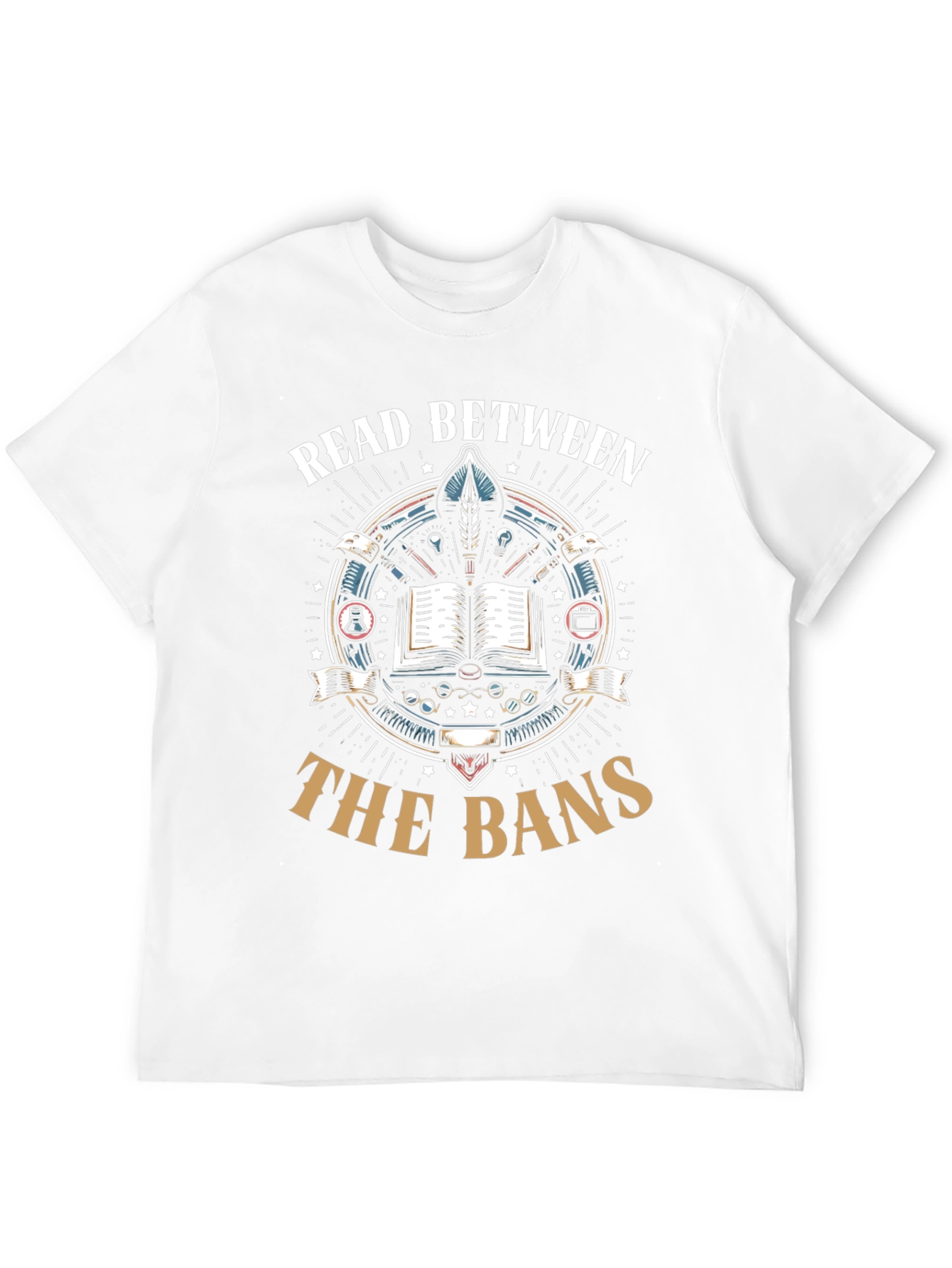 Read Between the Bans Graphic T-Shirt