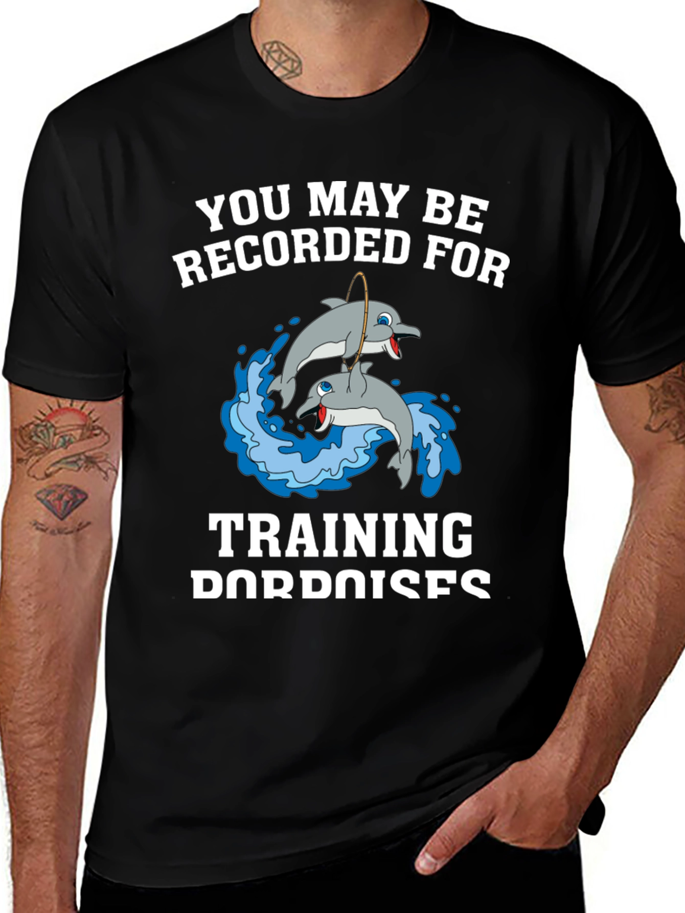 Training Porpoises Graphic T-Shirt