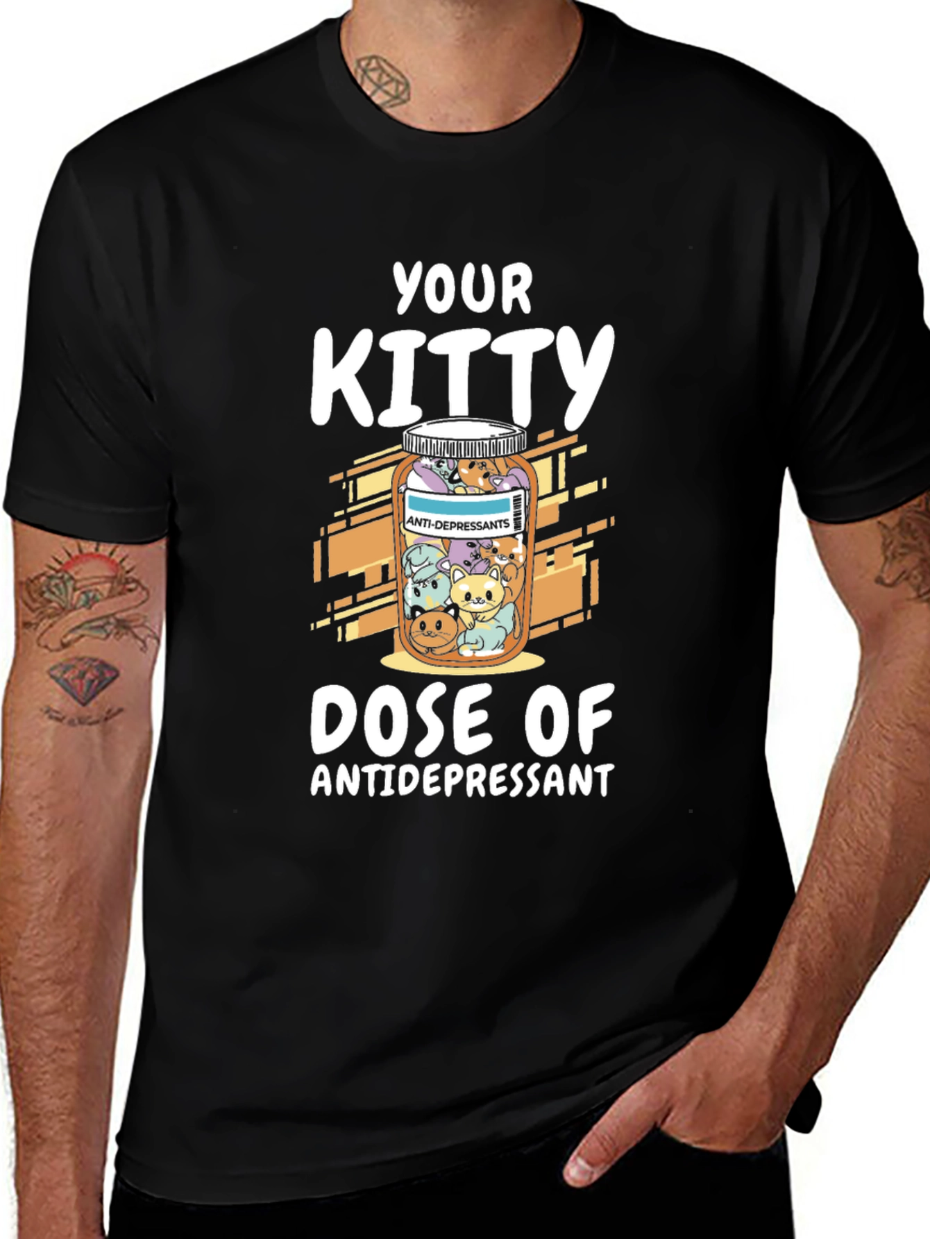 Your Kitty Dose of Antidepressant T-Shirt