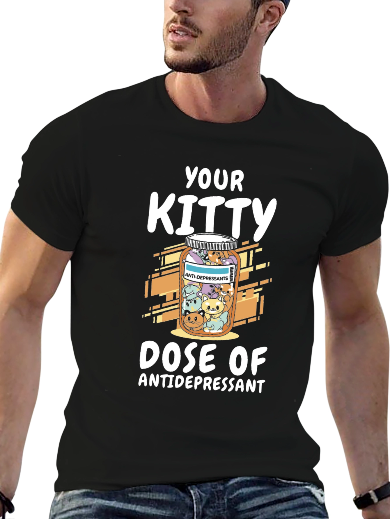 Your Kitty Dose of Antidepressant T-Shirt