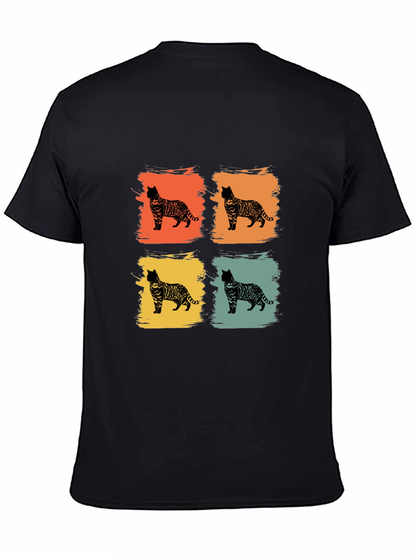 Retro Bengal Cat T-Shirt