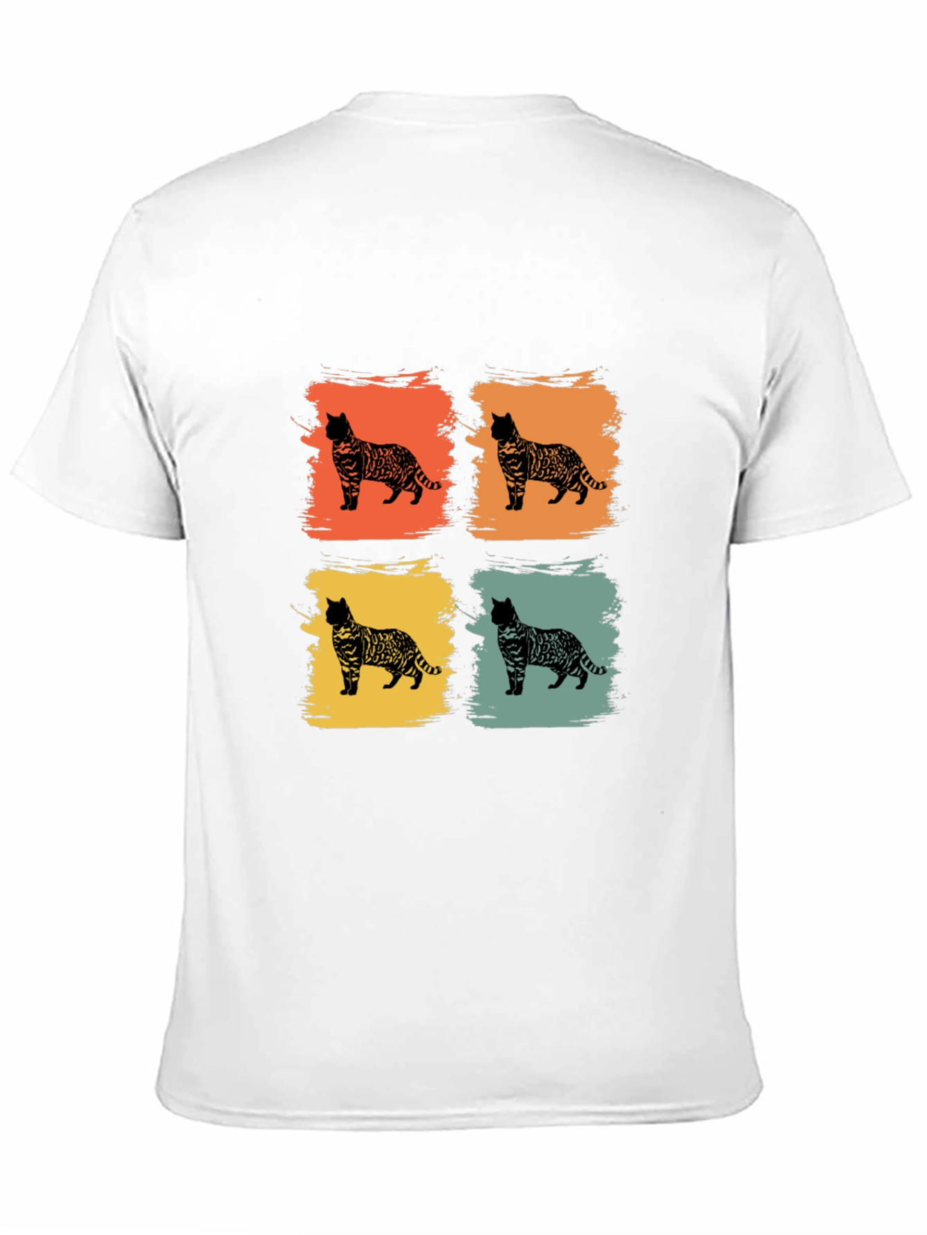 Retro Bengal Cat T-Shirt