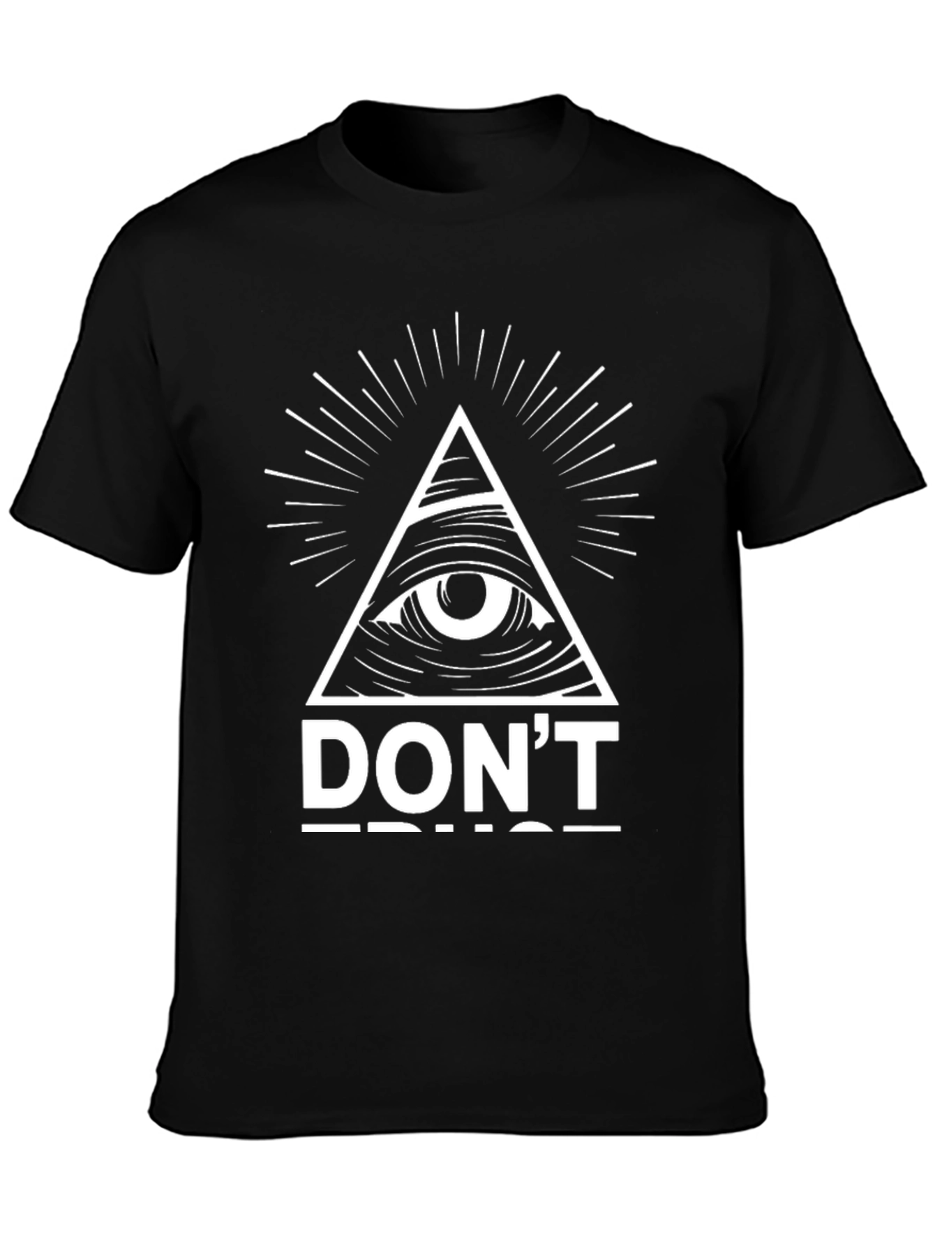 Eye Pyramid Conspiracy T-Shirt - Dont Trust Anyone