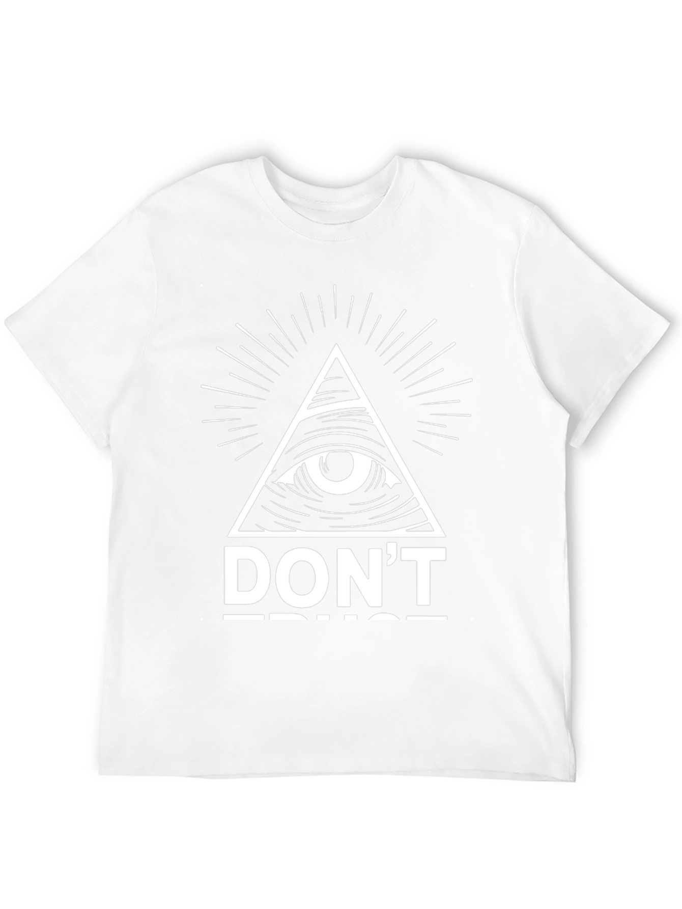 Eye Pyramid Conspiracy T-Shirt - Dont Trust Anyone