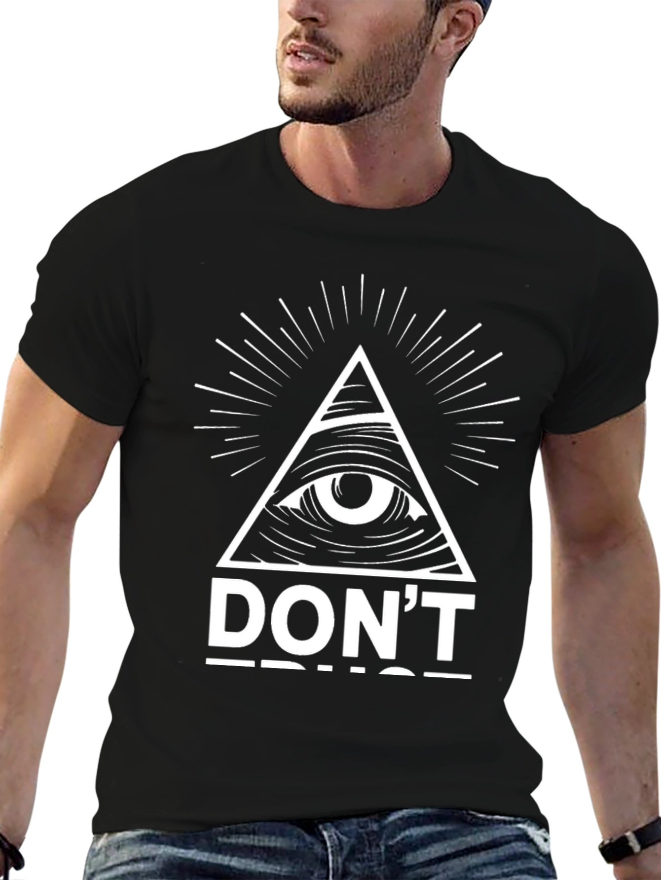 Eye Pyramid Conspiracy T-Shirt - Dont Trust Anyone