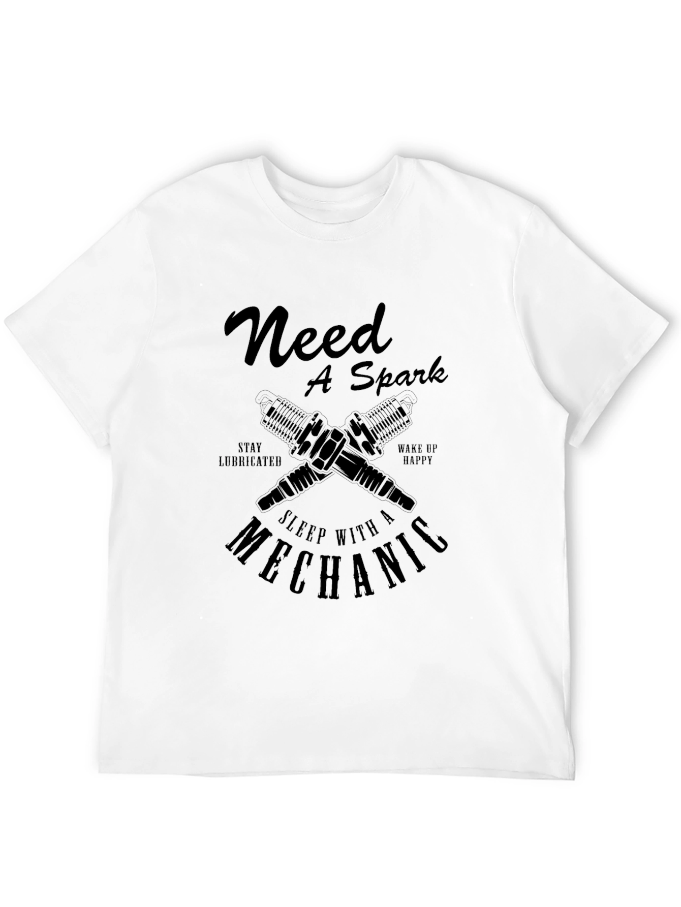 Need A Spark Mechanic Graphic Tee