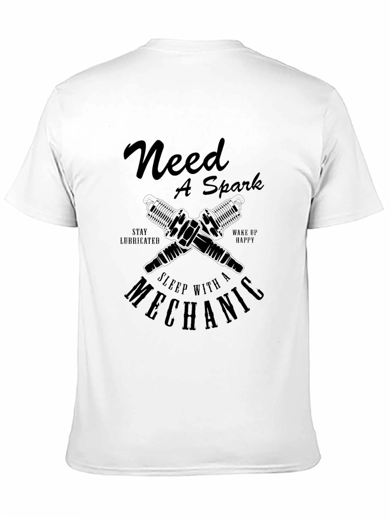 Need A Spark Mechanic Graphic Tee