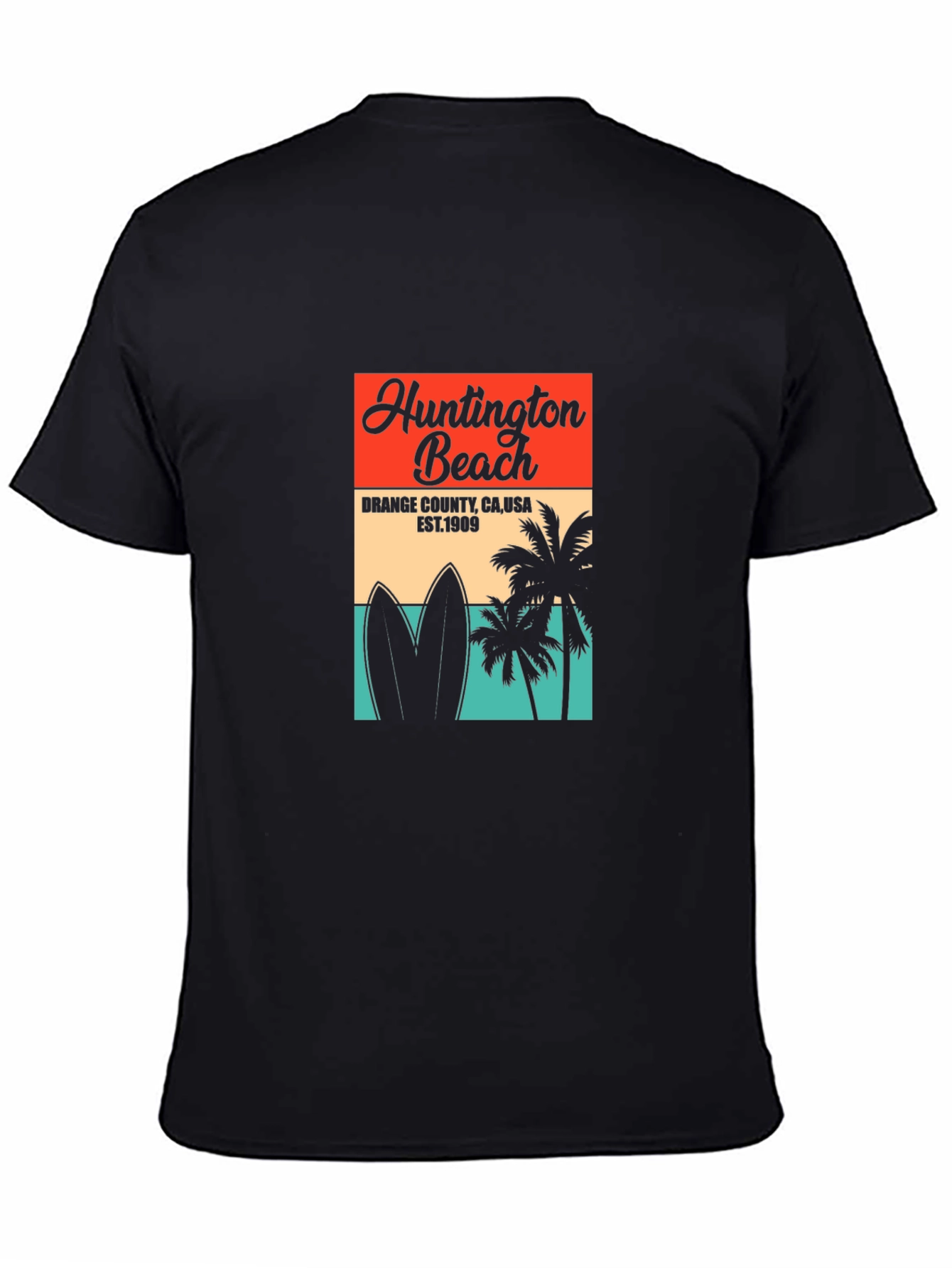 Huntington Beach Retro Graphic T-Shirt