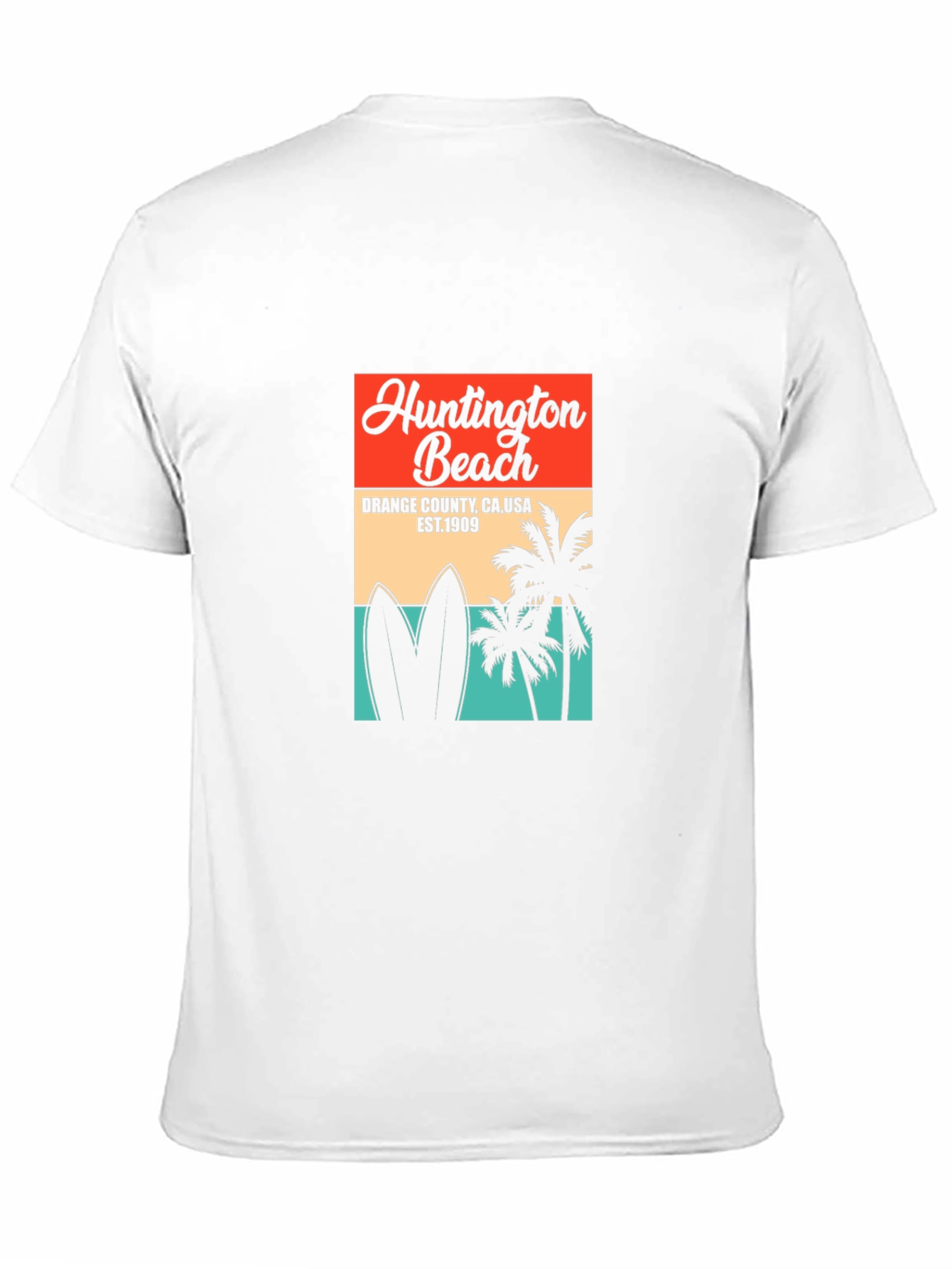 Huntington Beach Retro Graphic T-Shirt