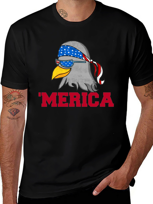 Patriotic Eagle Merica T-Shirt