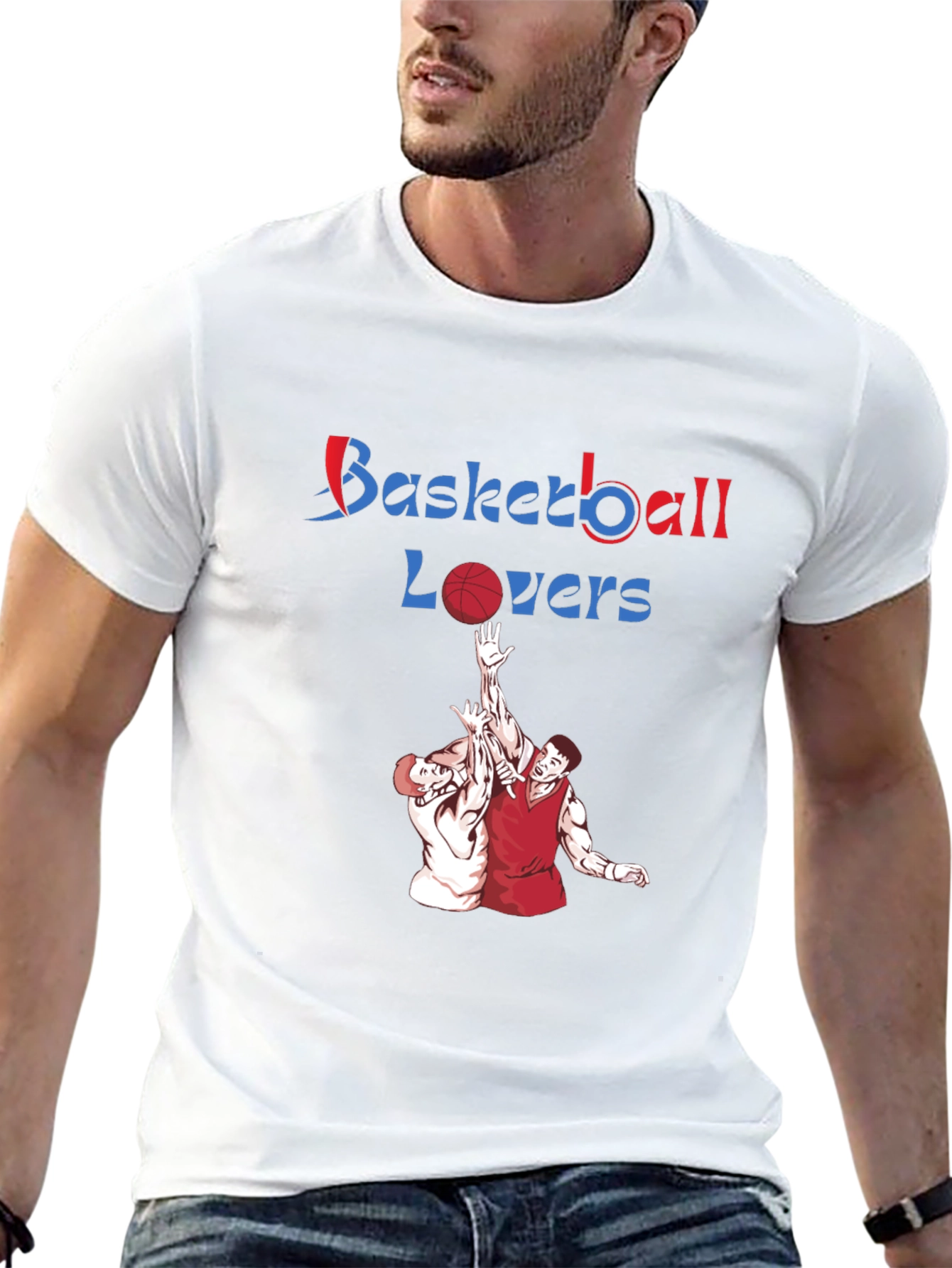 Basketball Lovers Graphic Tee