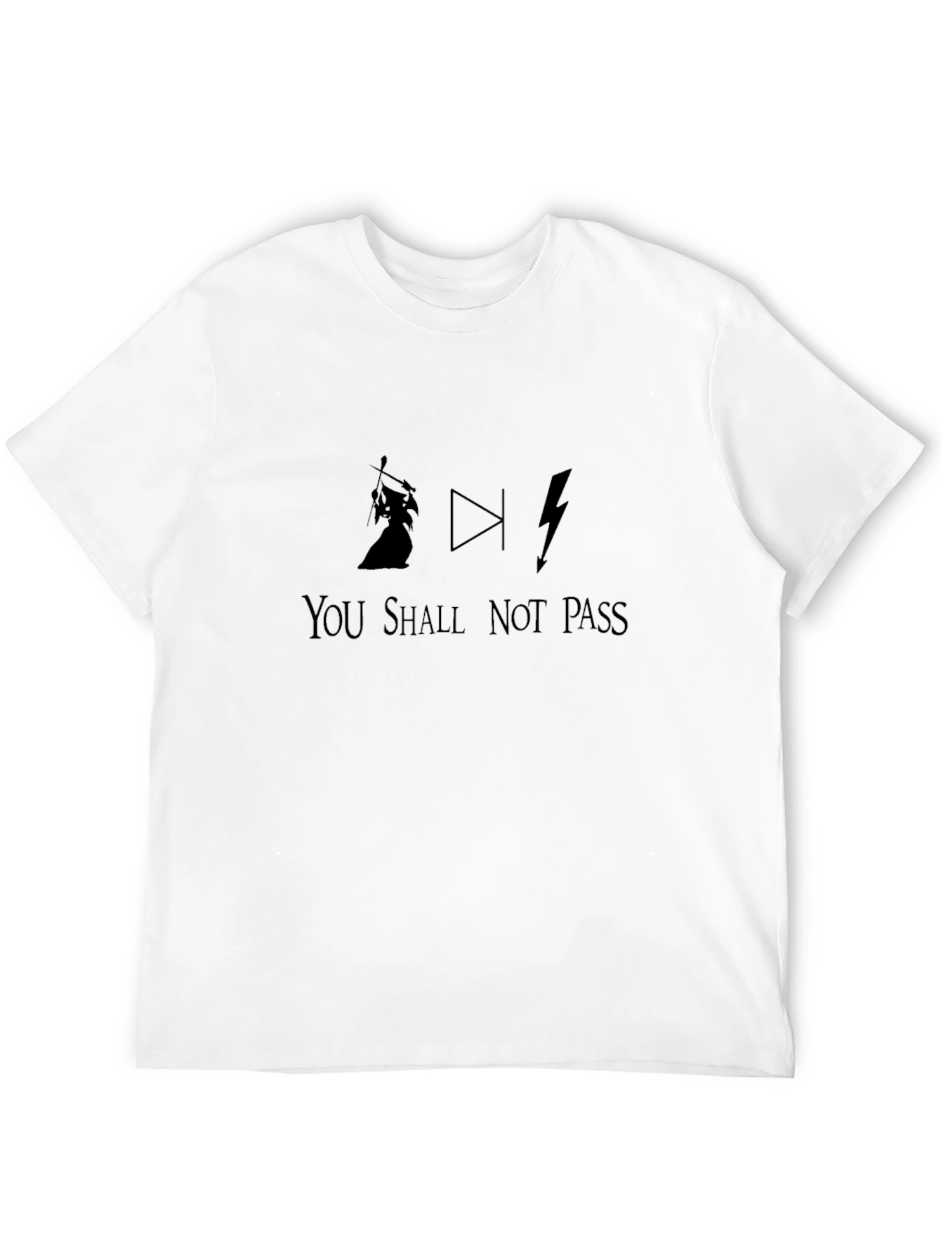 You Shall Not Pass T-Shirt - Geeky Graphic Tee