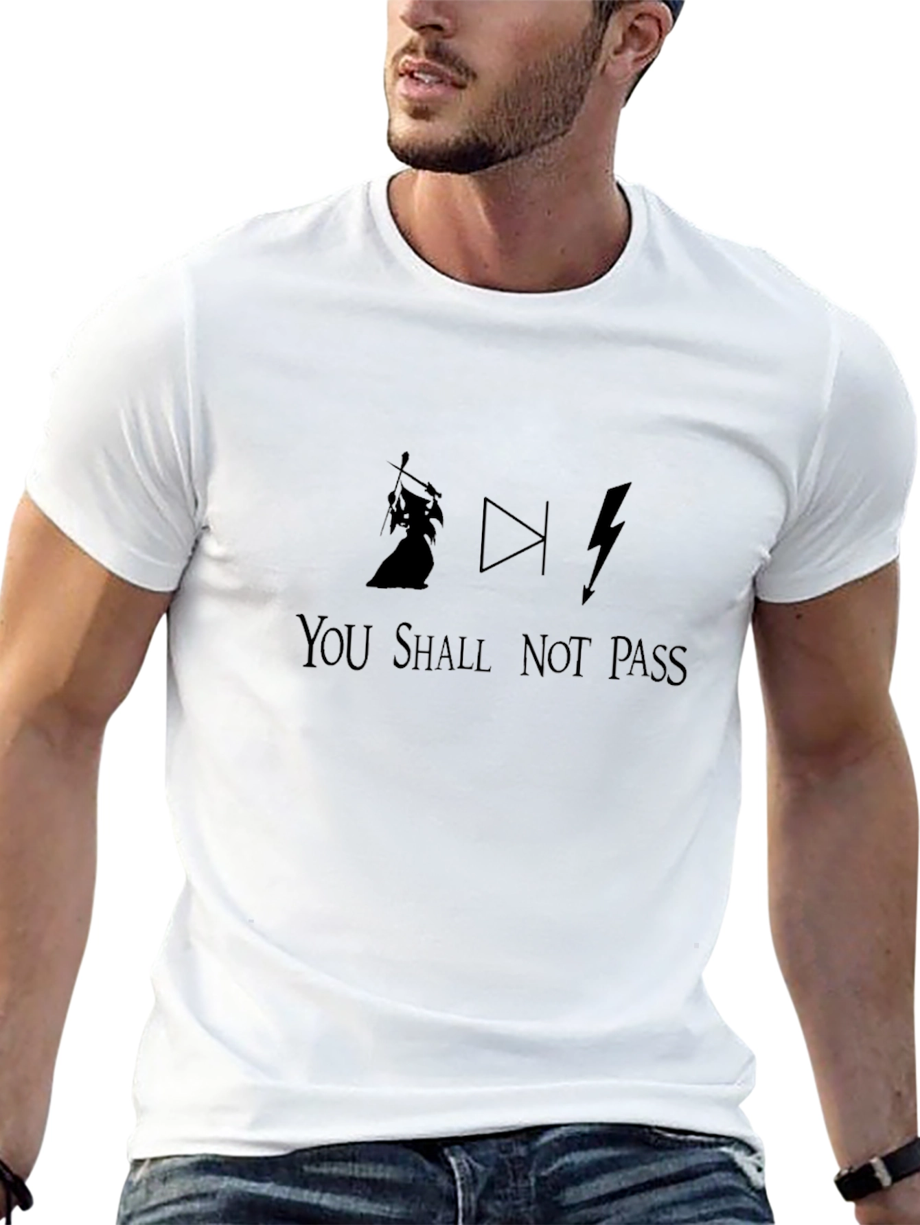 You Shall Not Pass T-Shirt - Geeky Graphic Tee