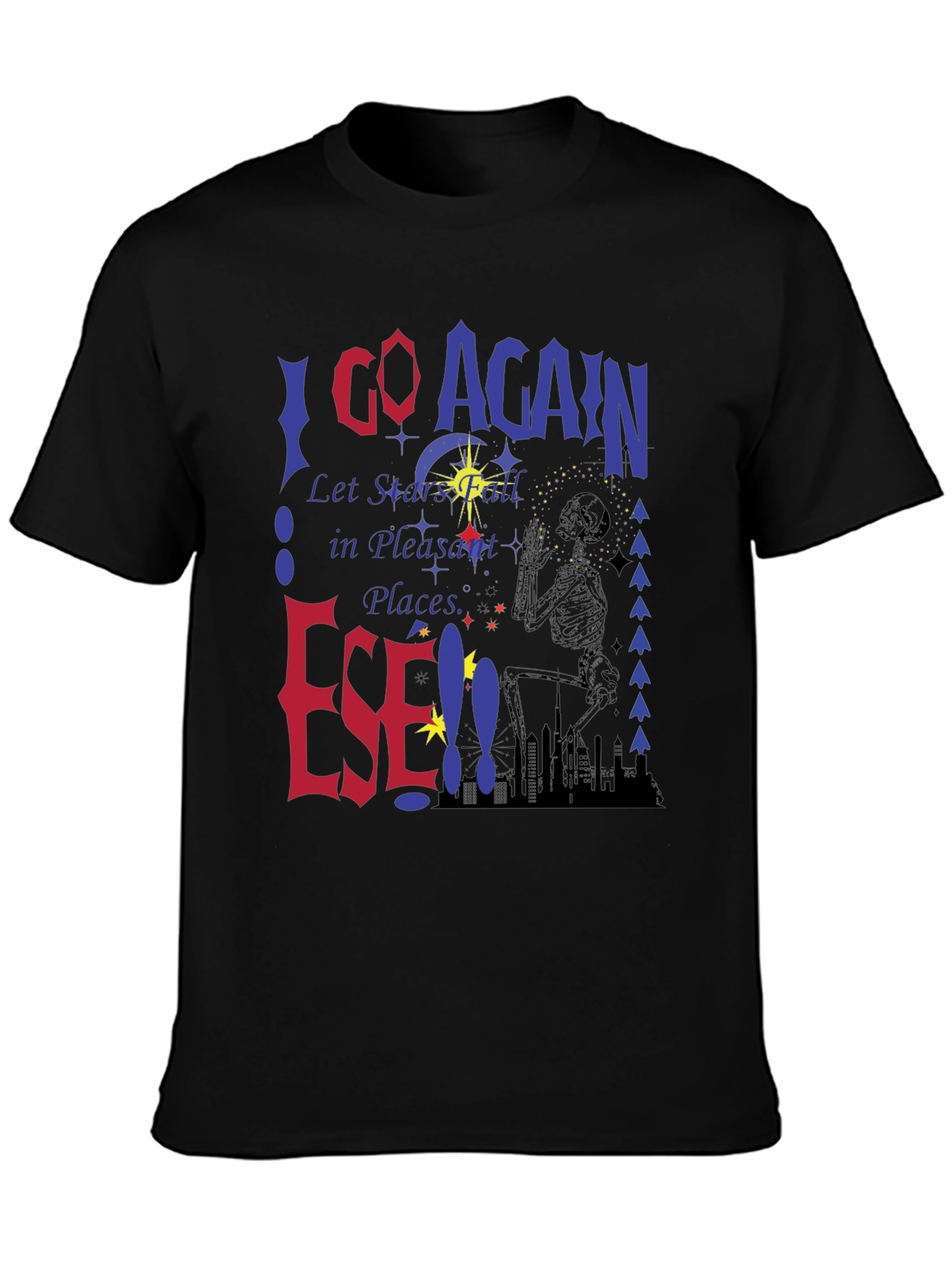Unique Graphic Print T-Shirt