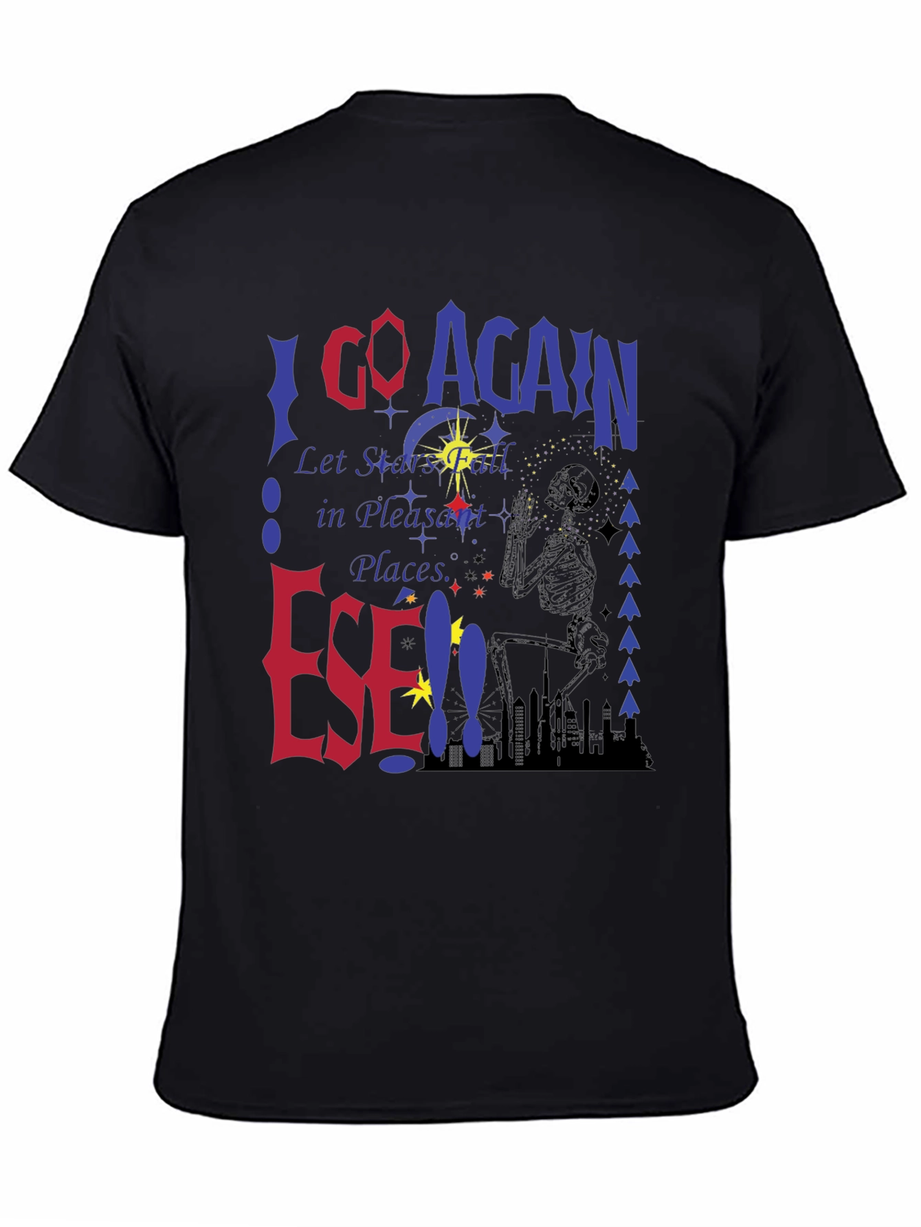Unique Graphic Print T-Shirt