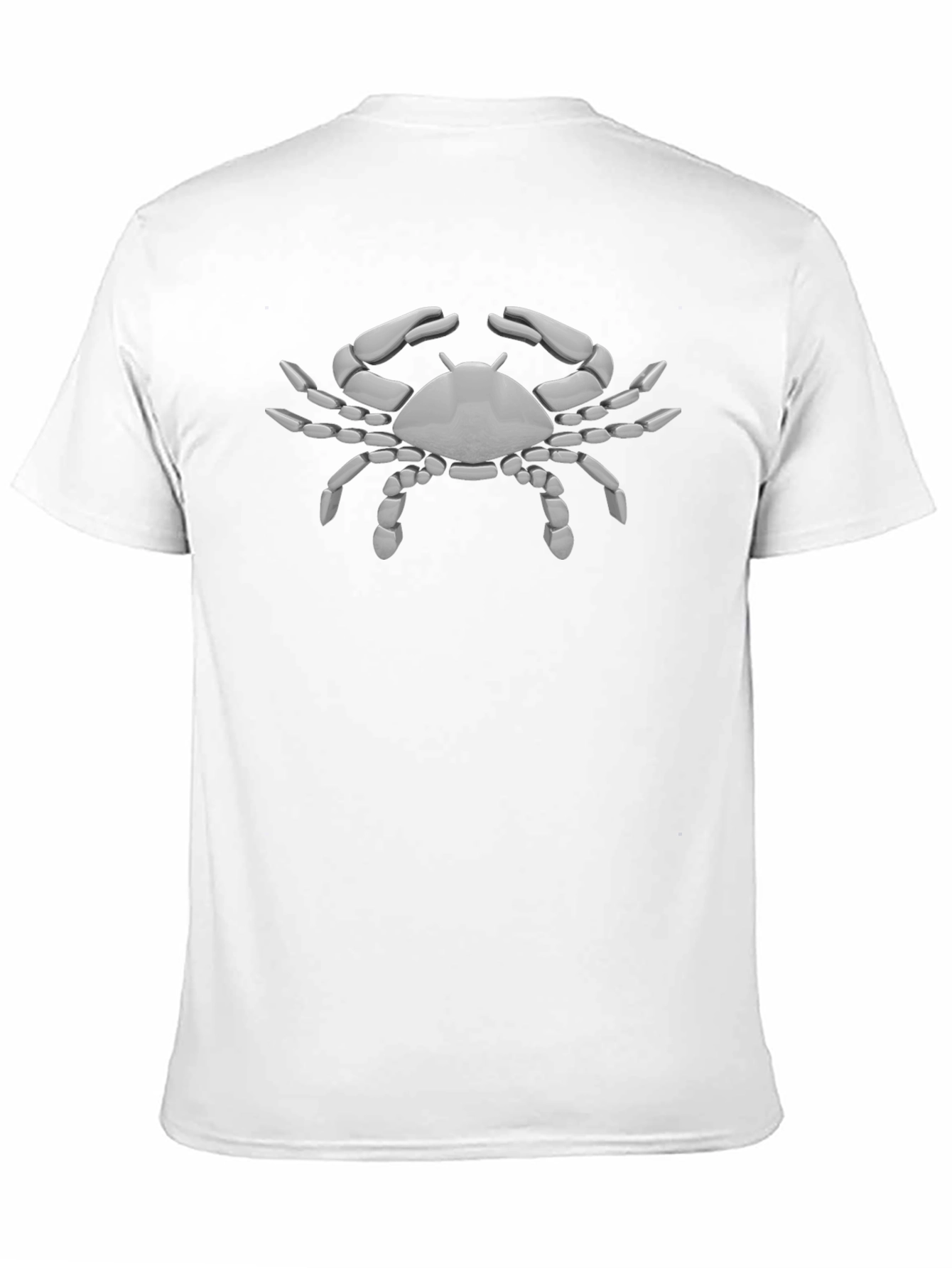 Crab Graphic T-Shirt - Black Cotton Tee