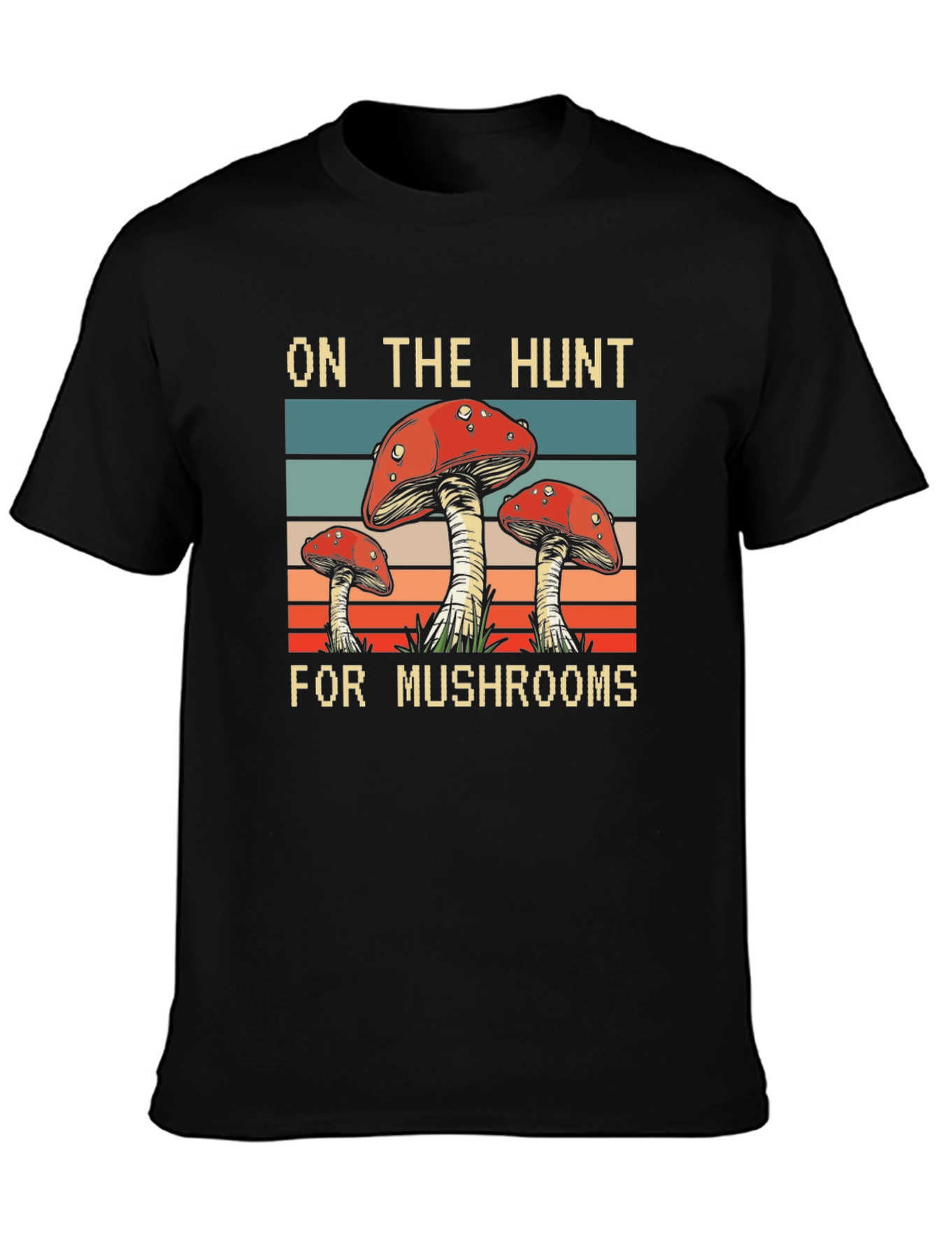 Mushroom Hunt Graphic Tee