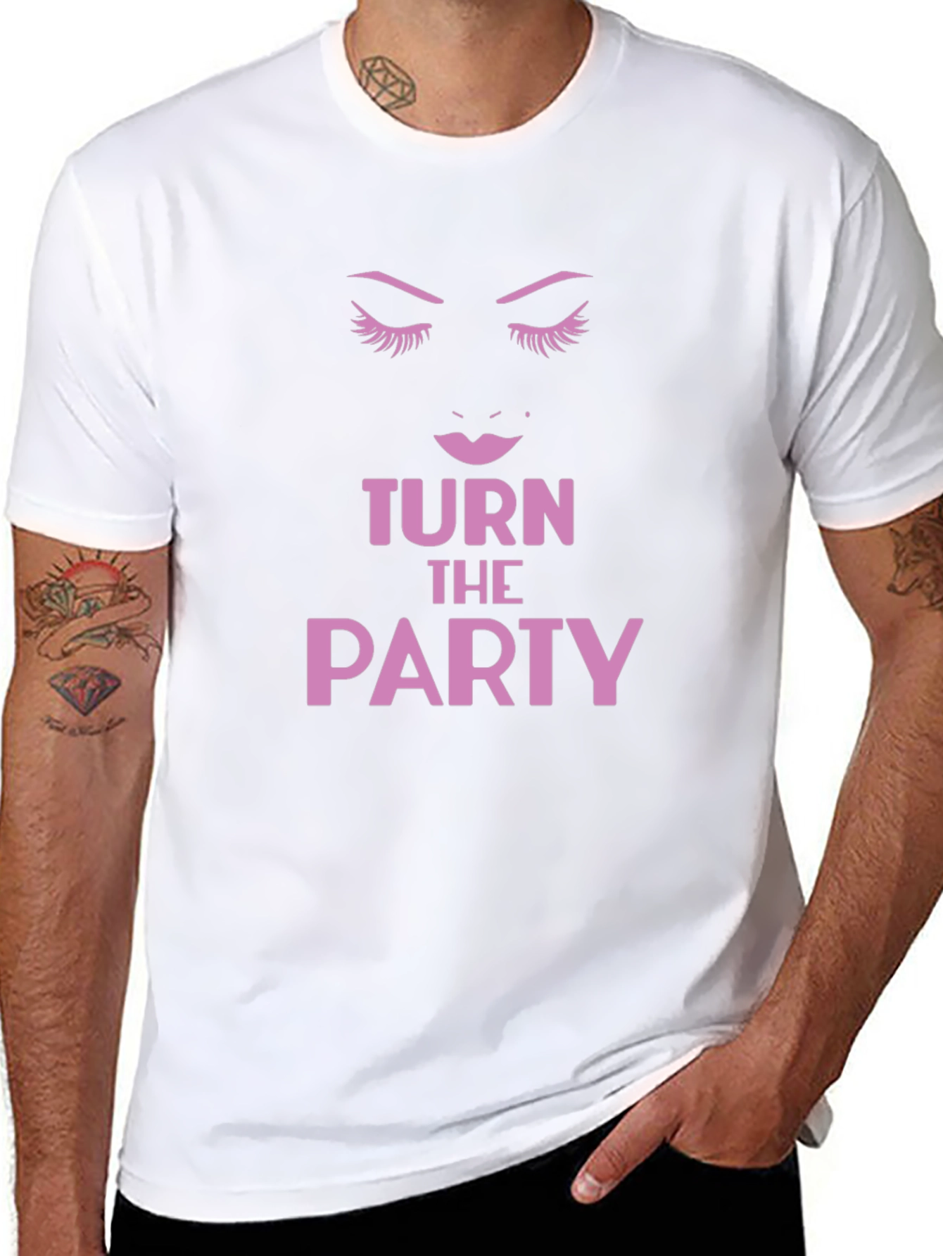 Turn the Party Graphic Tee