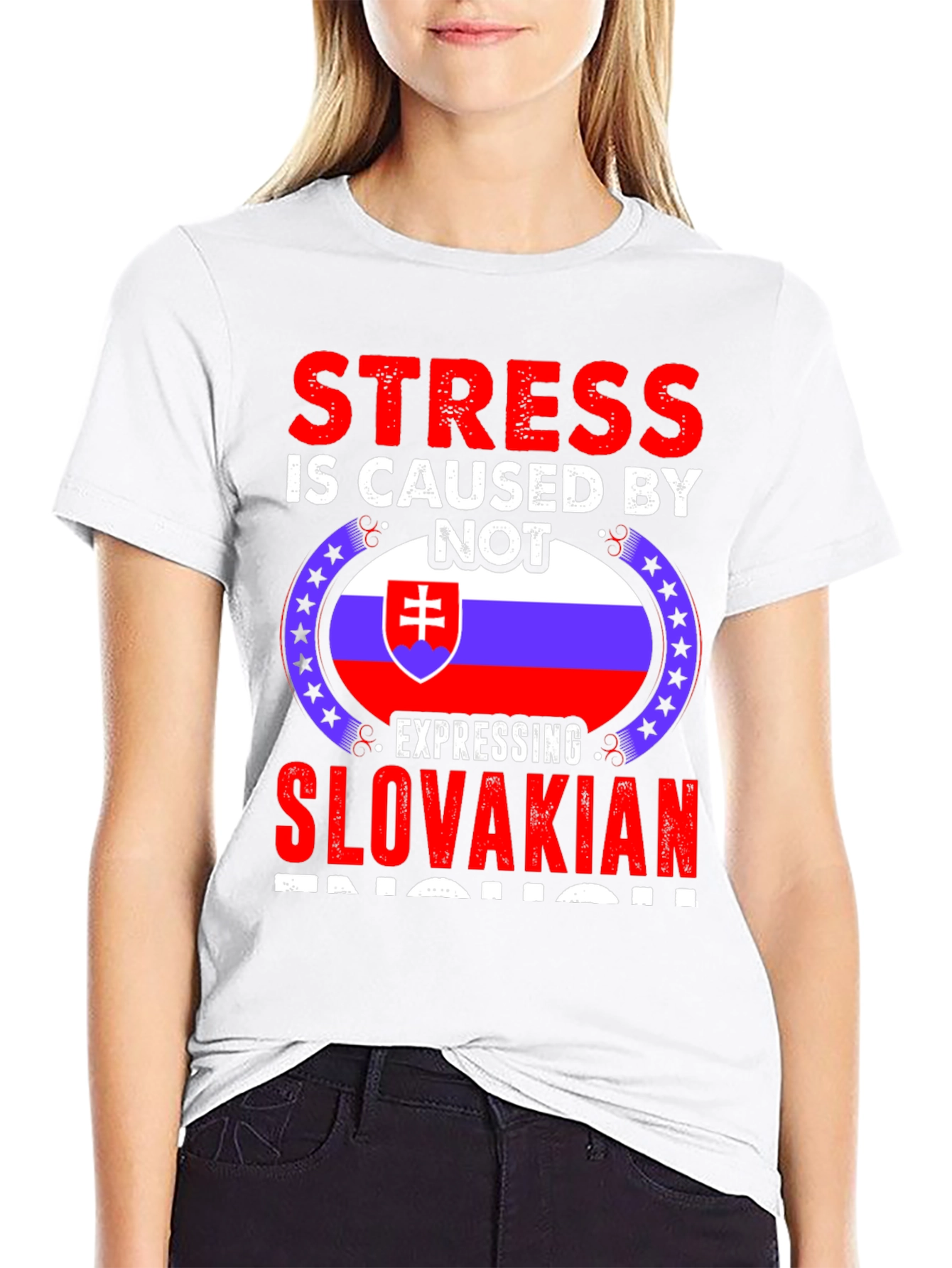 Slovakian Pride T-Shirt - Express Yourself!