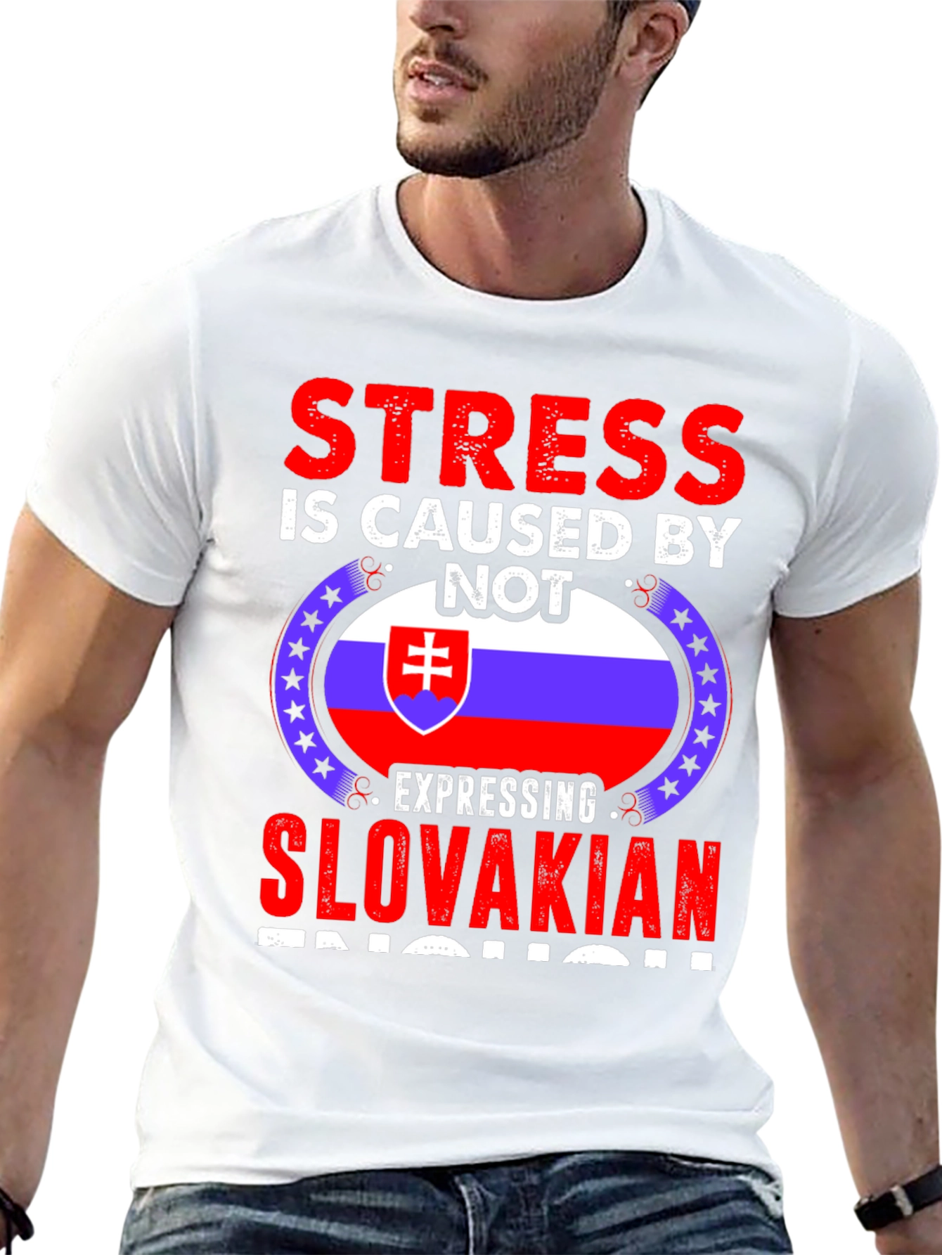 Slovakian Pride T-Shirt - Express Yourself!