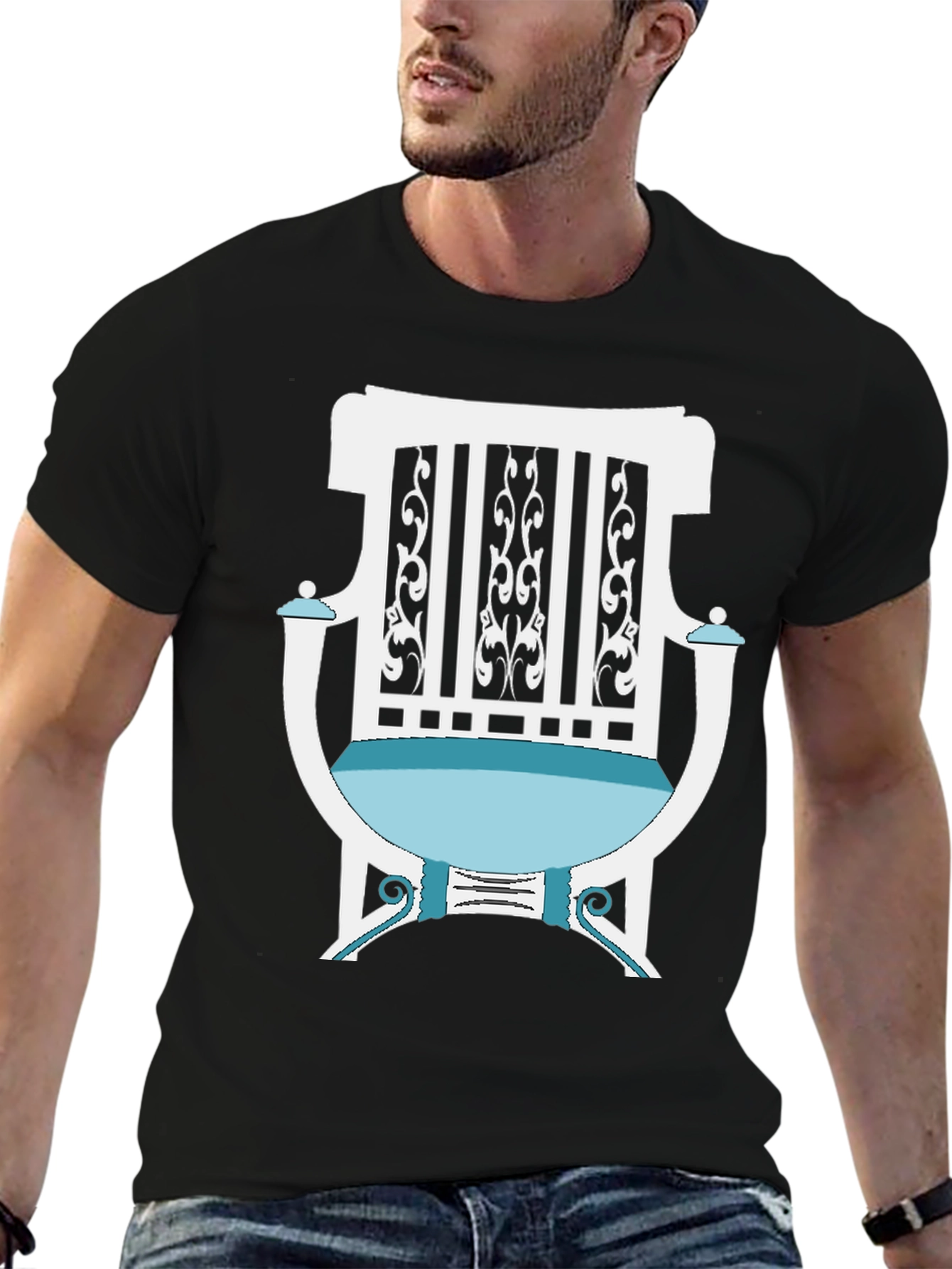 Chair Graphic T-Shirt - Unique Style