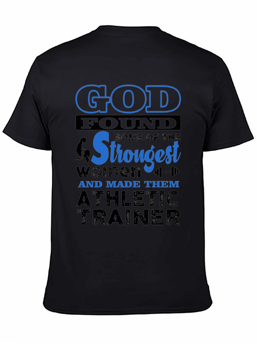 Strongest Women Athletic Trainer Graphic Tee