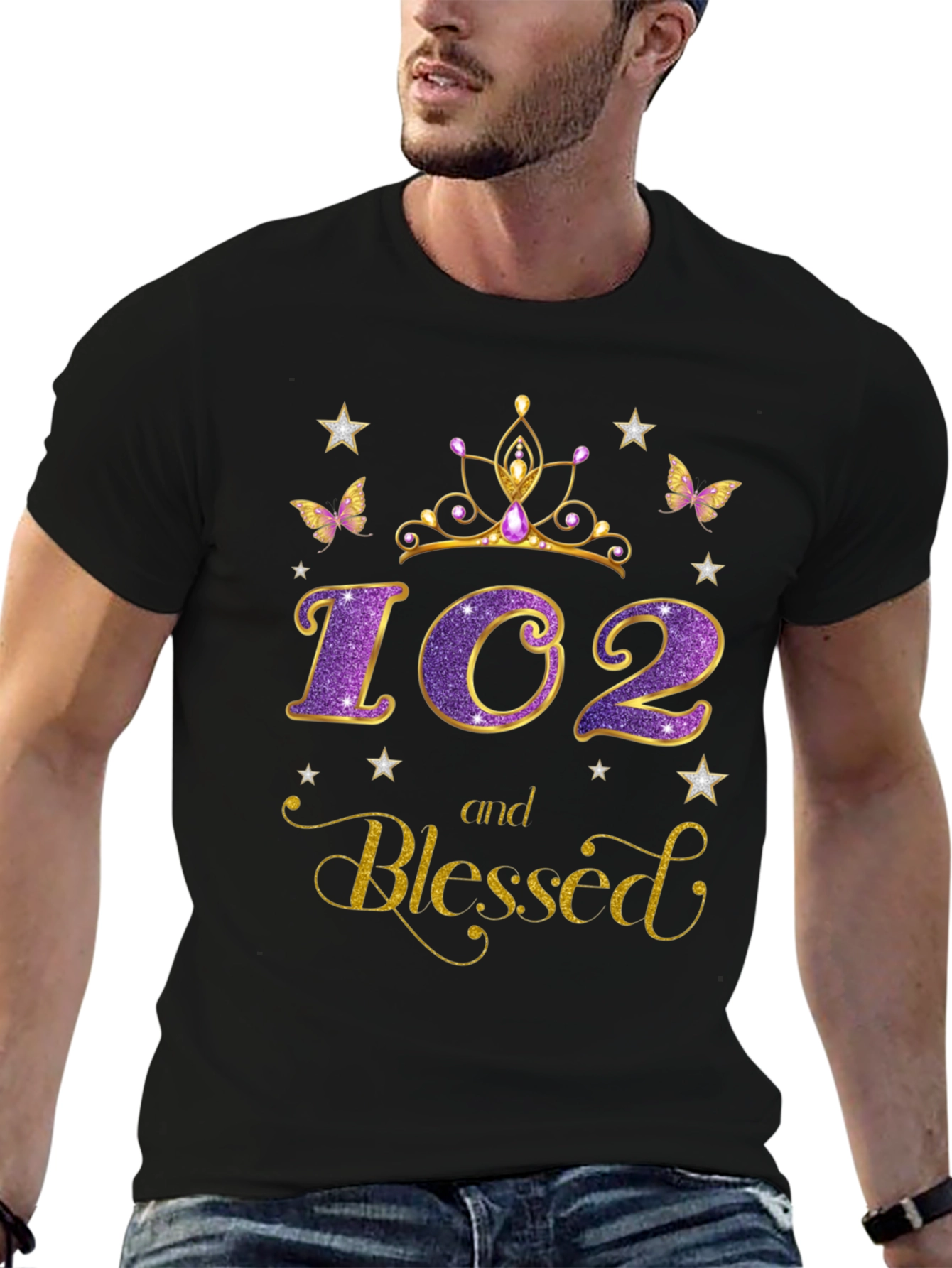 102 and Blessed Graphic Tee