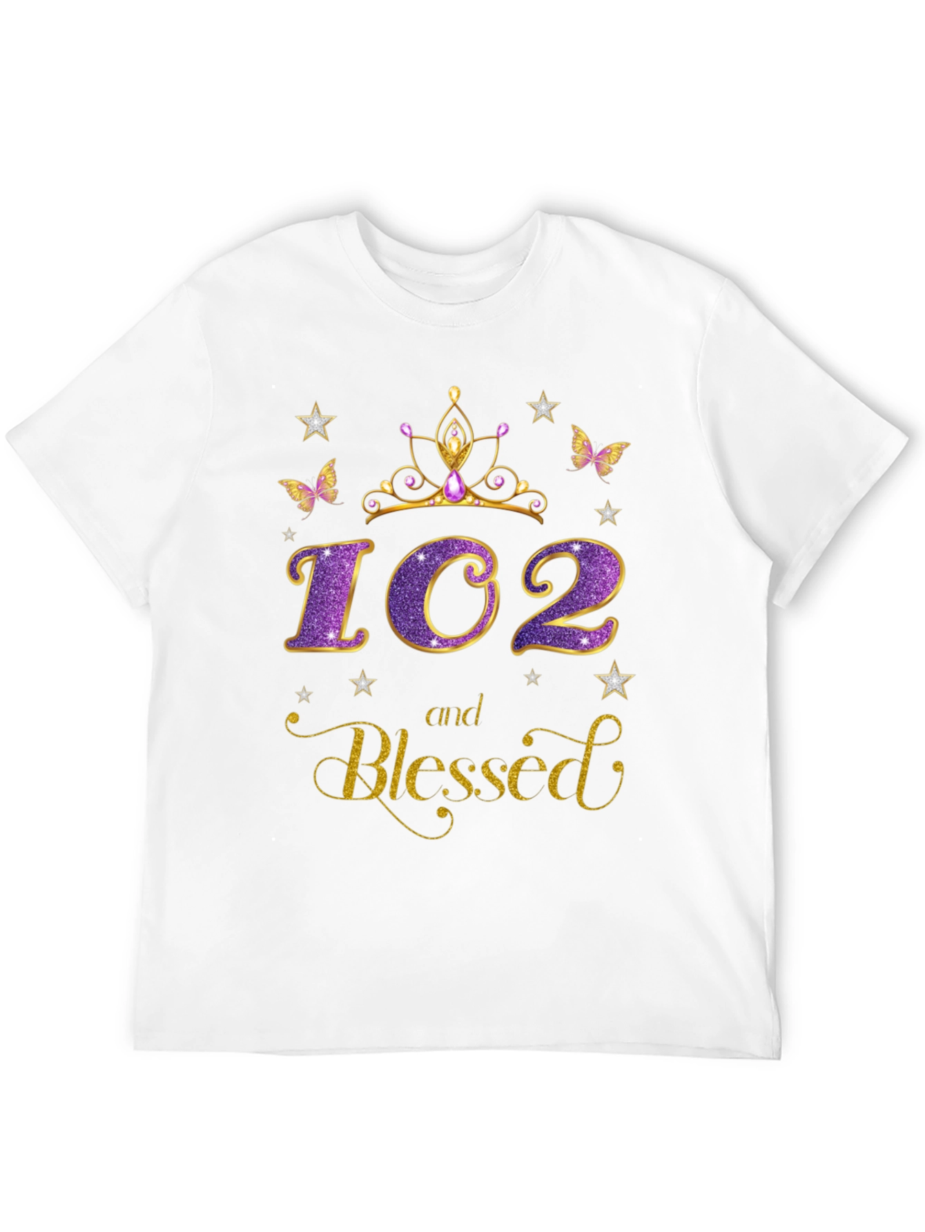 102 and Blessed Graphic Tee