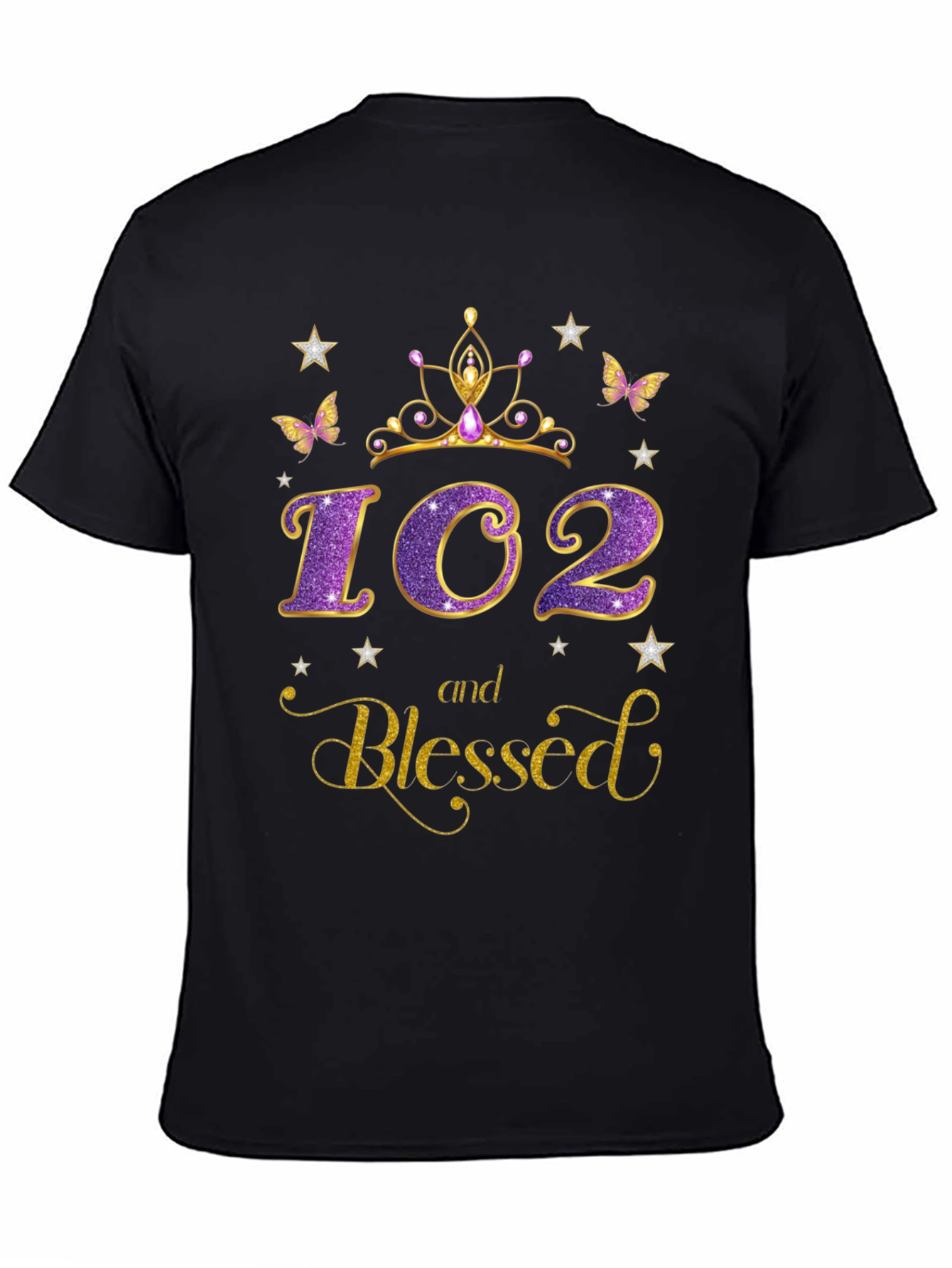 102 and Blessed Graphic Tee