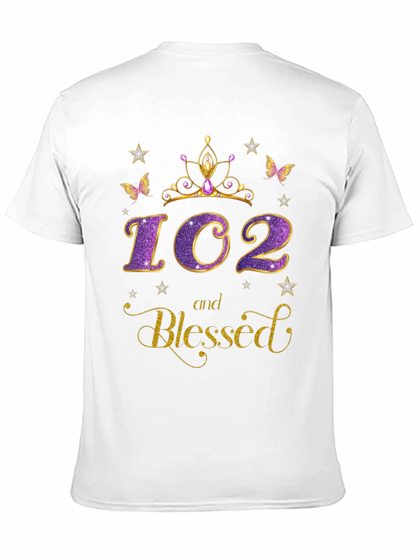 102 and Blessed Graphic Tee