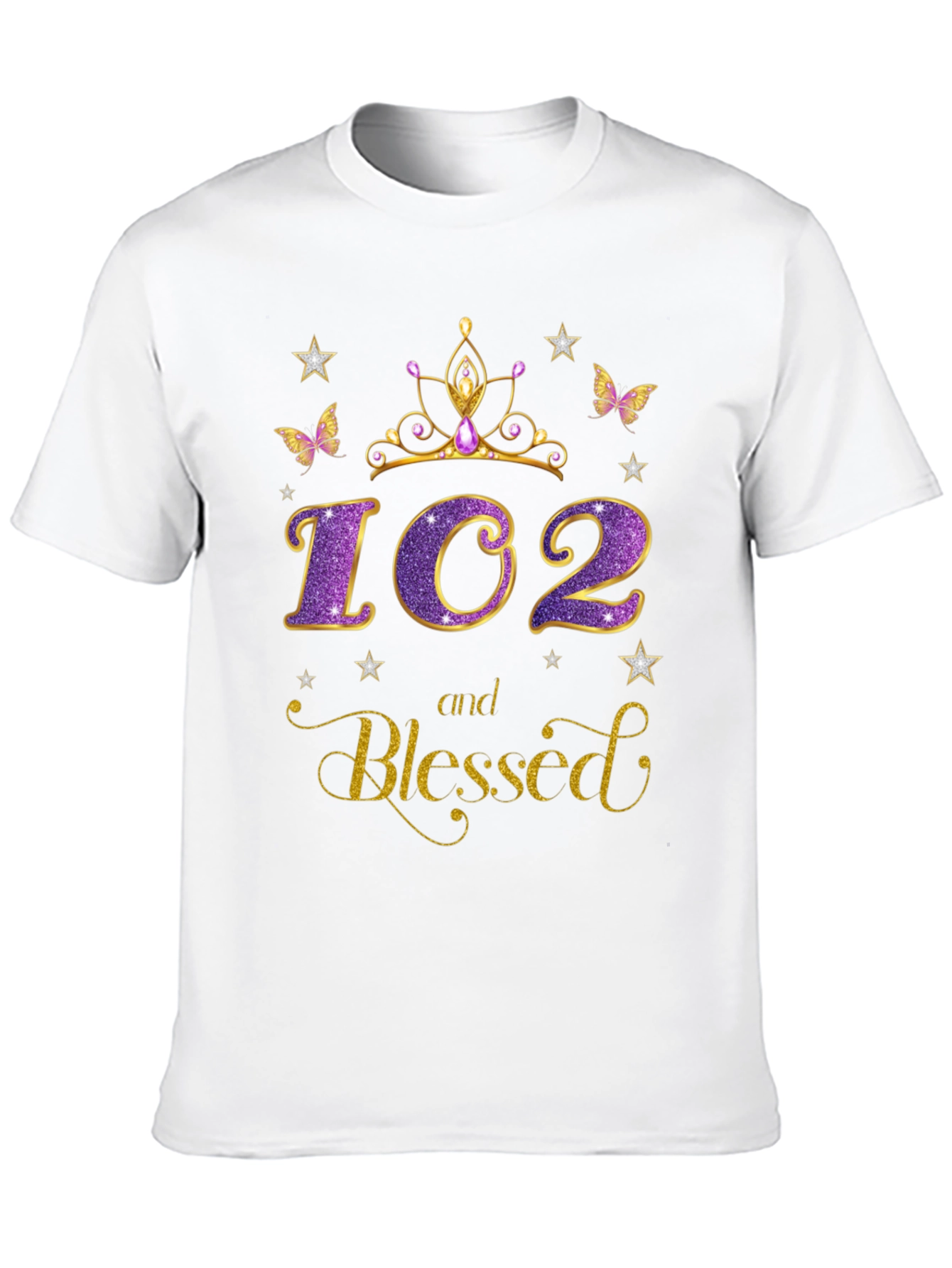 102 and Blessed Graphic Tee