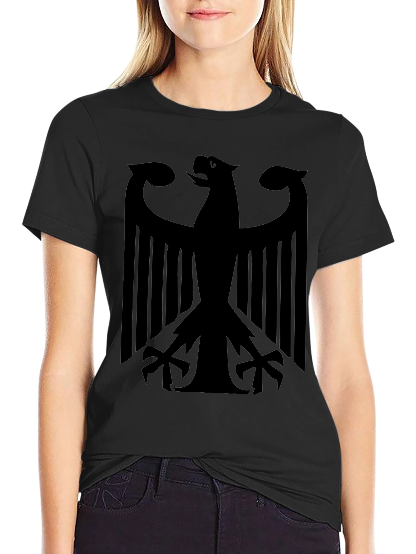 Black Eagle Graphic Tee - Menswear