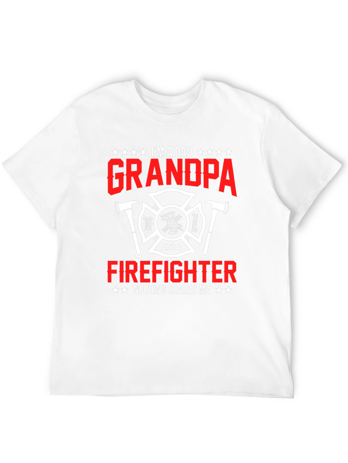 Dad Grandpa Firefighter T-Shirt