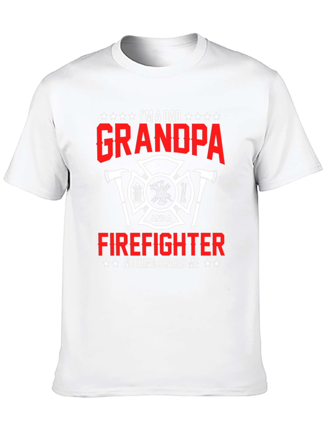Dad Grandpa Firefighter T-Shirt
