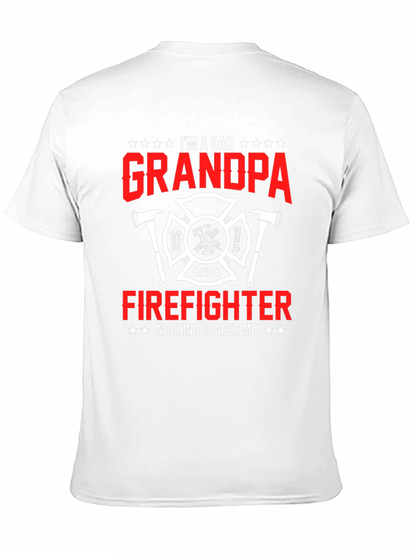 Dad Grandpa Firefighter T-Shirt