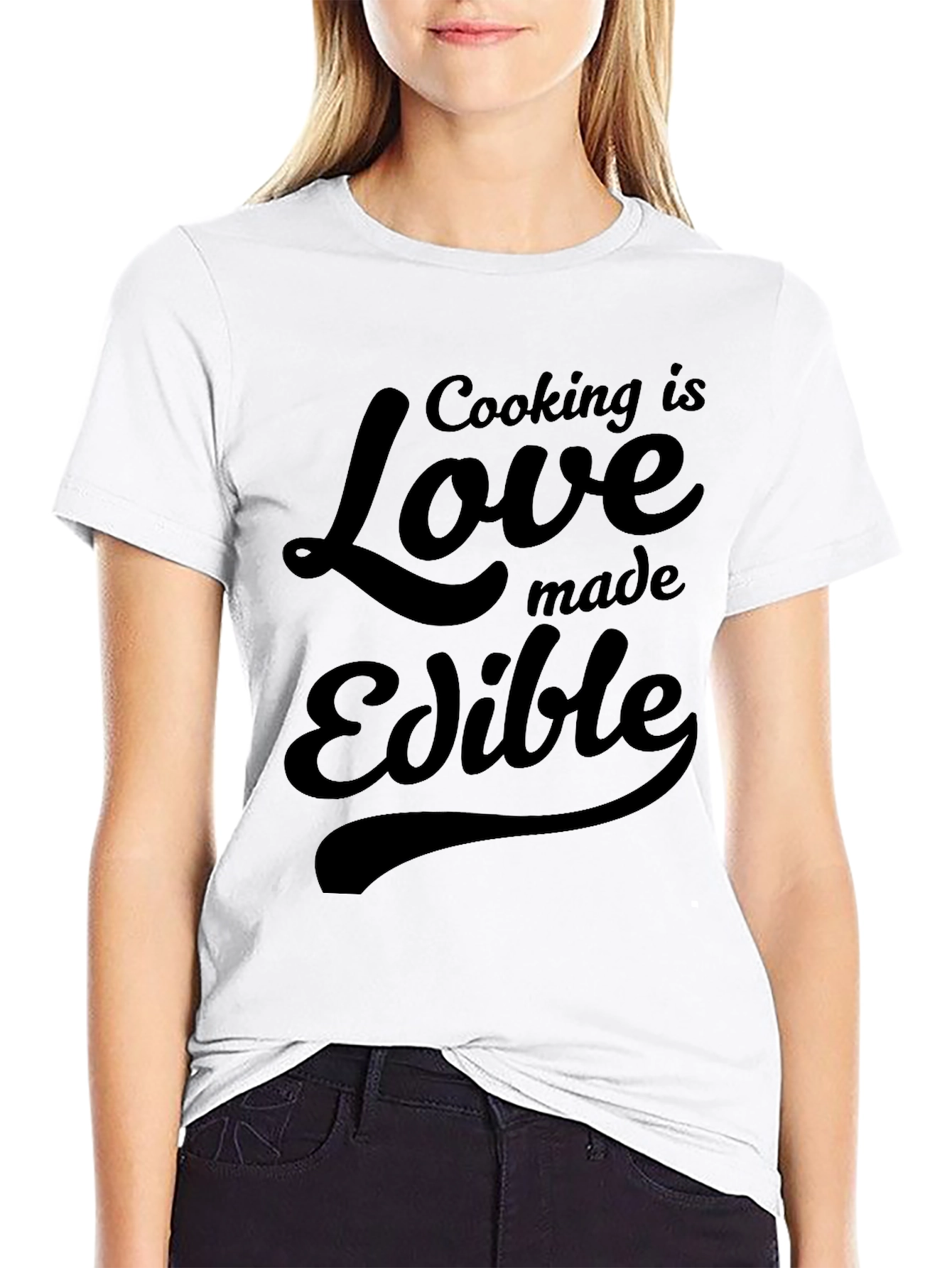 Cooking is Love Edible Graphic Tee