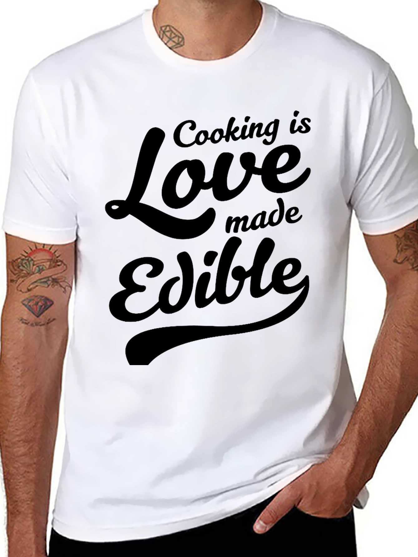 Cooking is Love Edible Graphic Tee