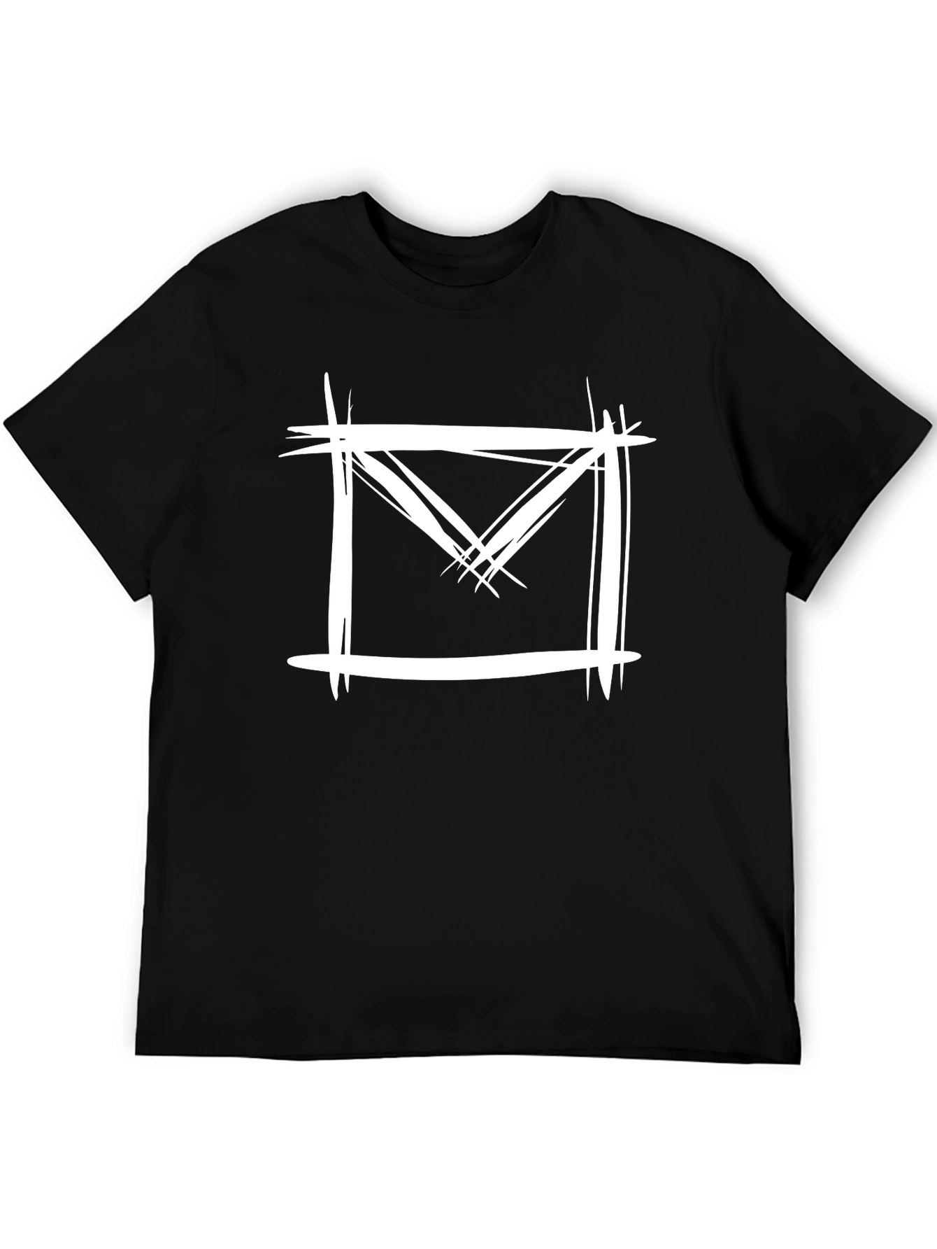 Abstract Square Graphic Tee