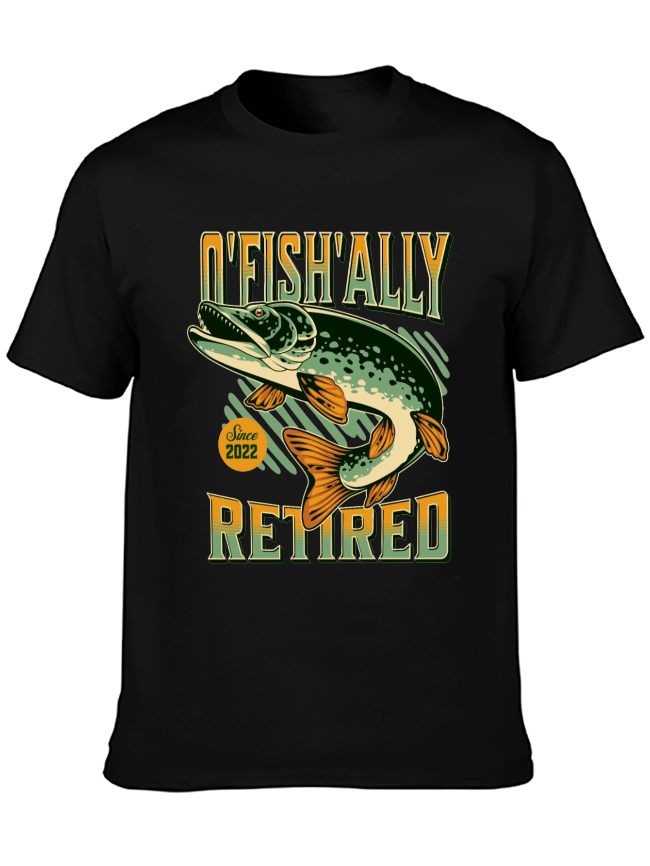 OFishAlly Retired Graphic Tee