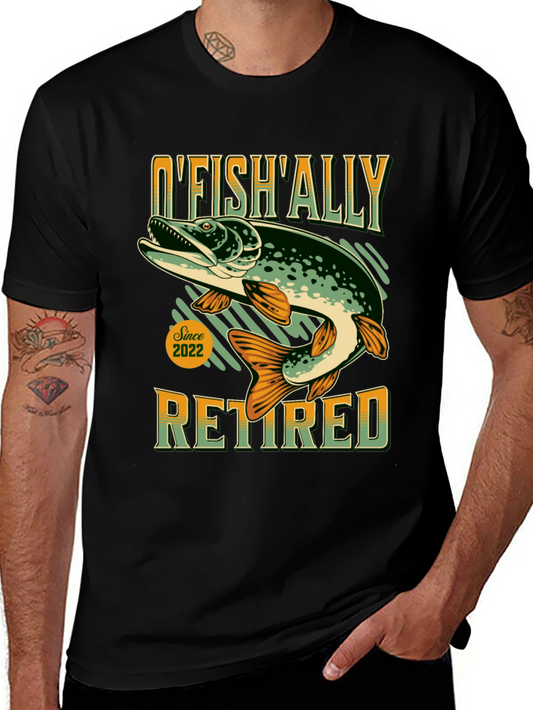 OFishAlly Retired Graphic Tee