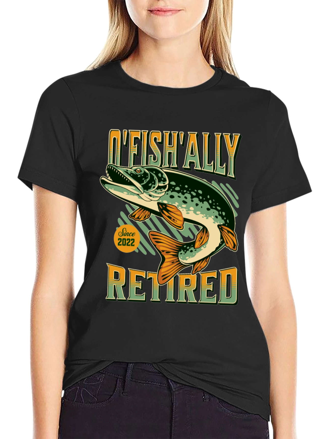 OFishAlly Retired Graphic Tee
