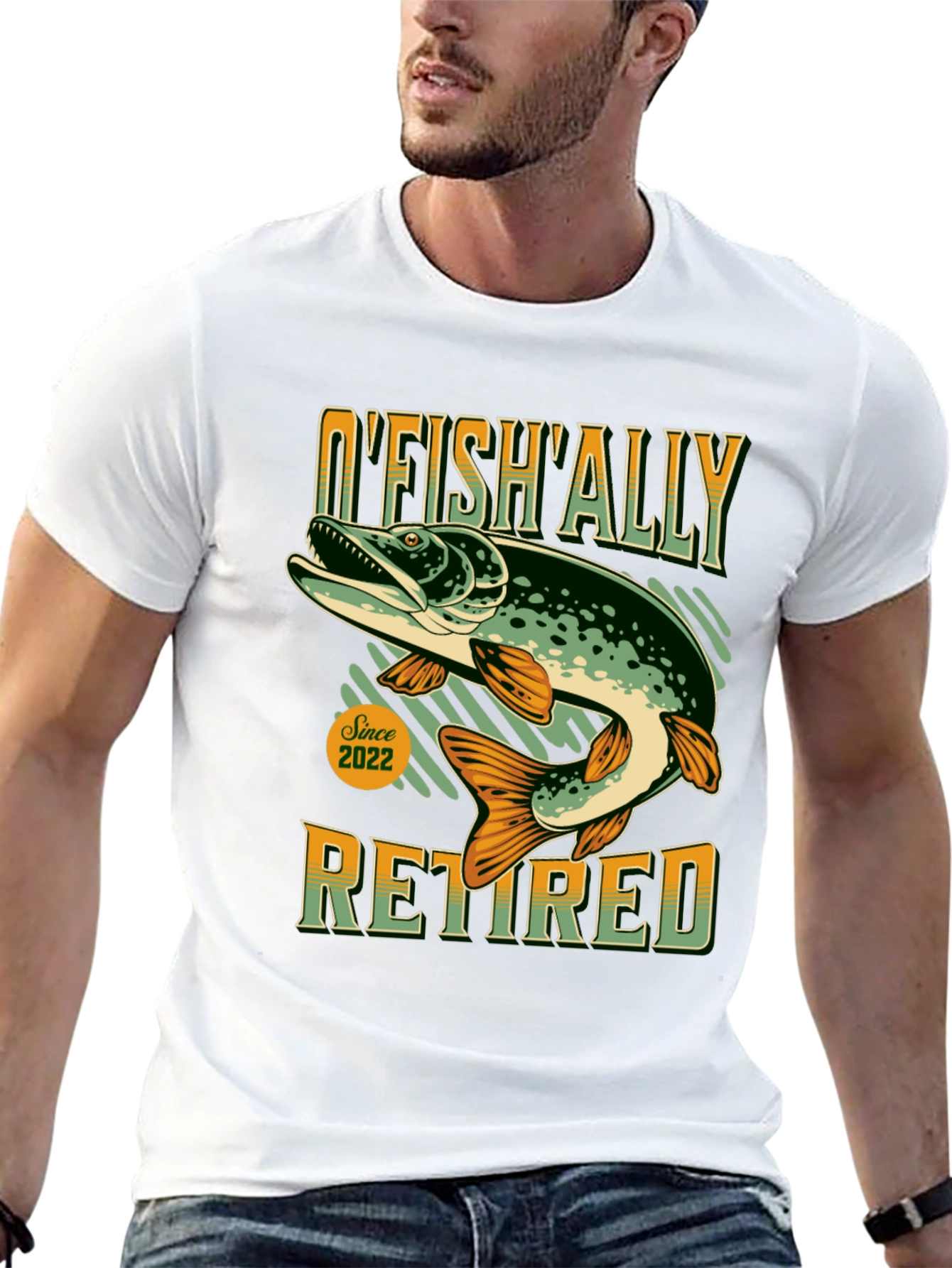 OFishAlly Retired Graphic Tee