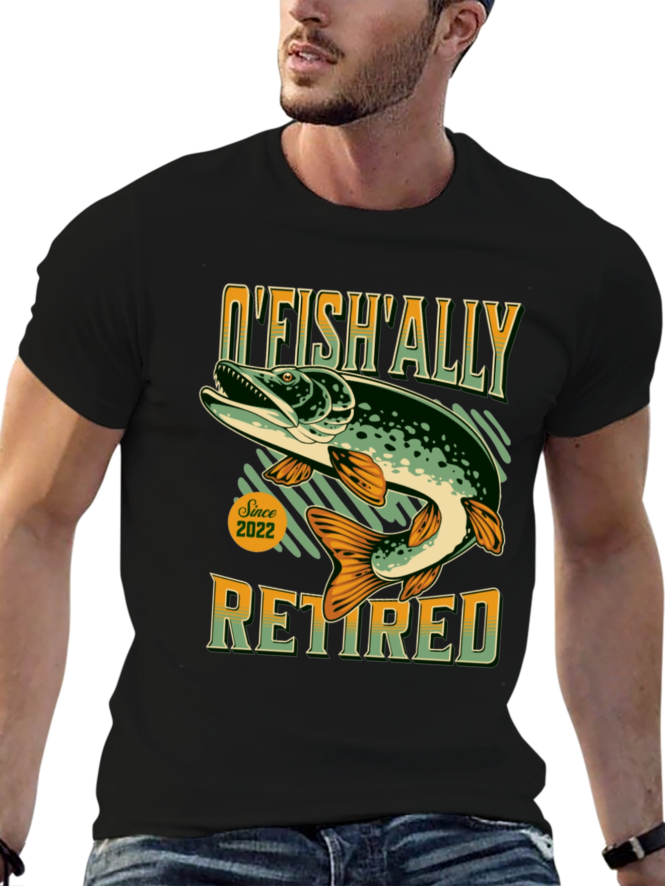 OFishAlly Retired Graphic Tee
