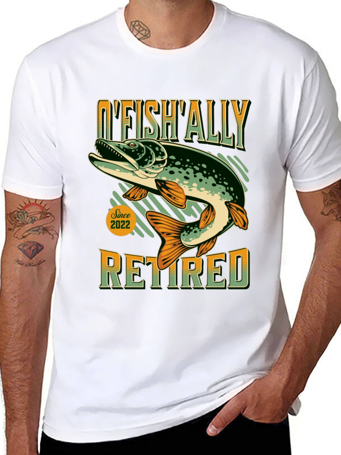 OFishAlly Retired Graphic Tee