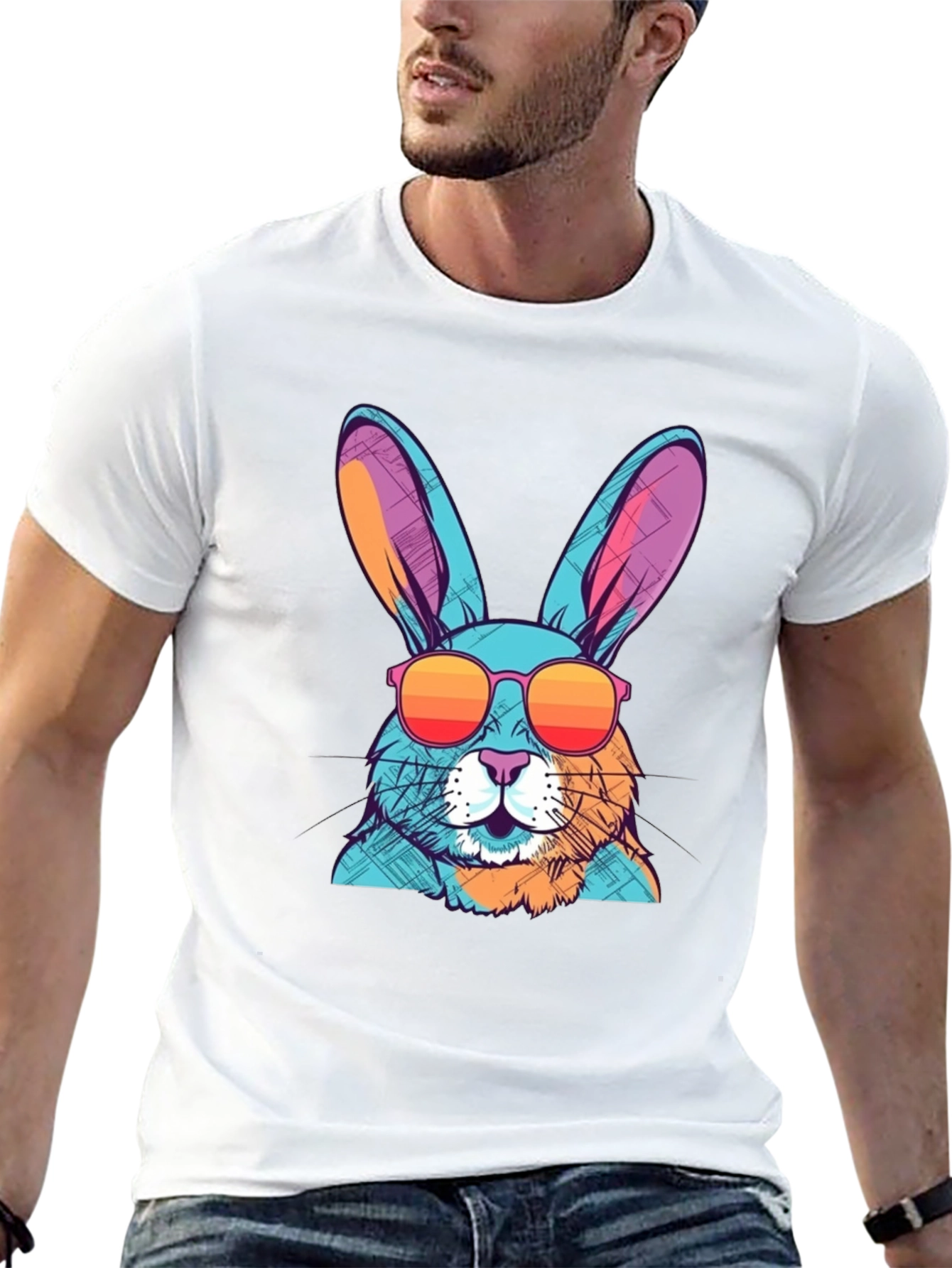 Cool Easter Bunny T-Shirt