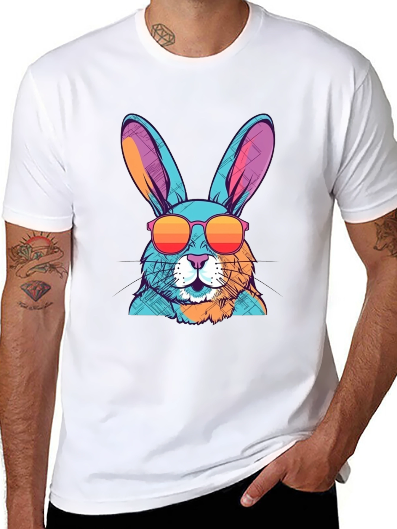 Cool Easter Bunny T-Shirt