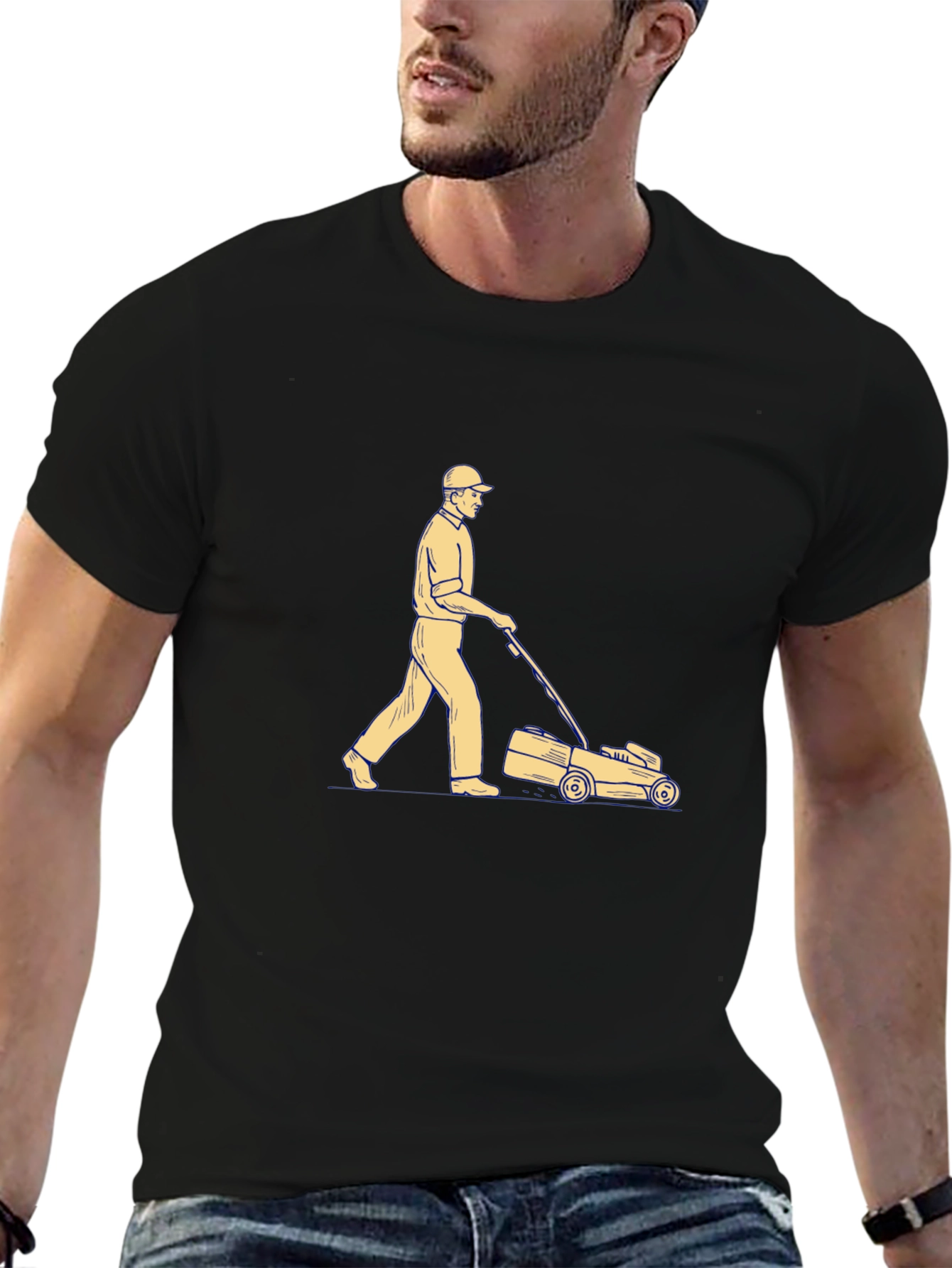 Lawn Care T-Shirt - Yard Work Style