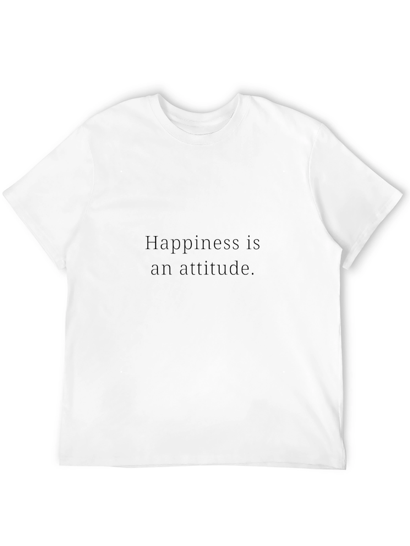 Happiness Attitude T-Shirt - Mens