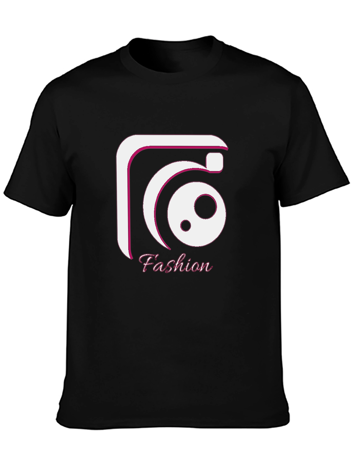 Trendy Black Fashion T-Shirt