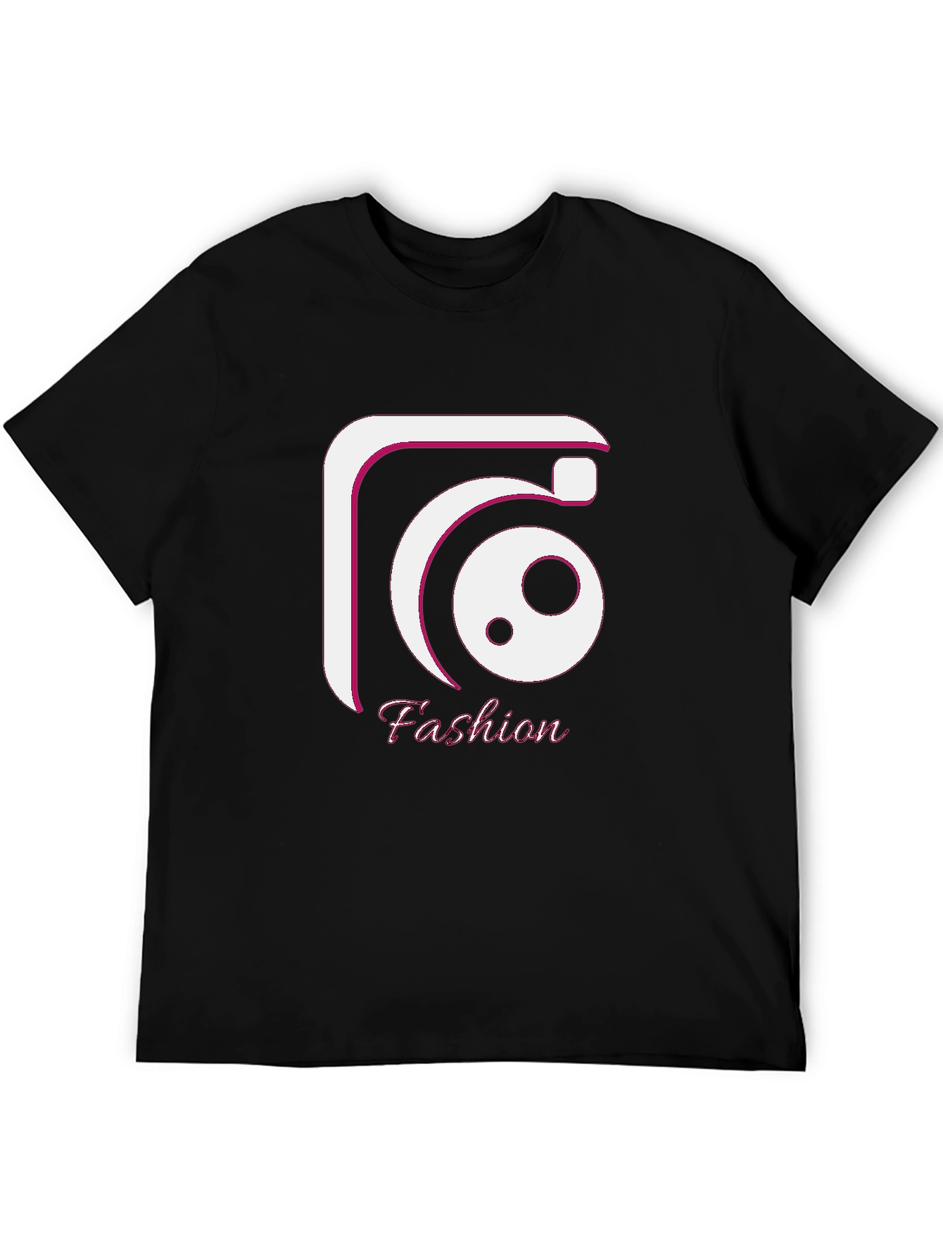 Trendy Black Fashion T-Shirt